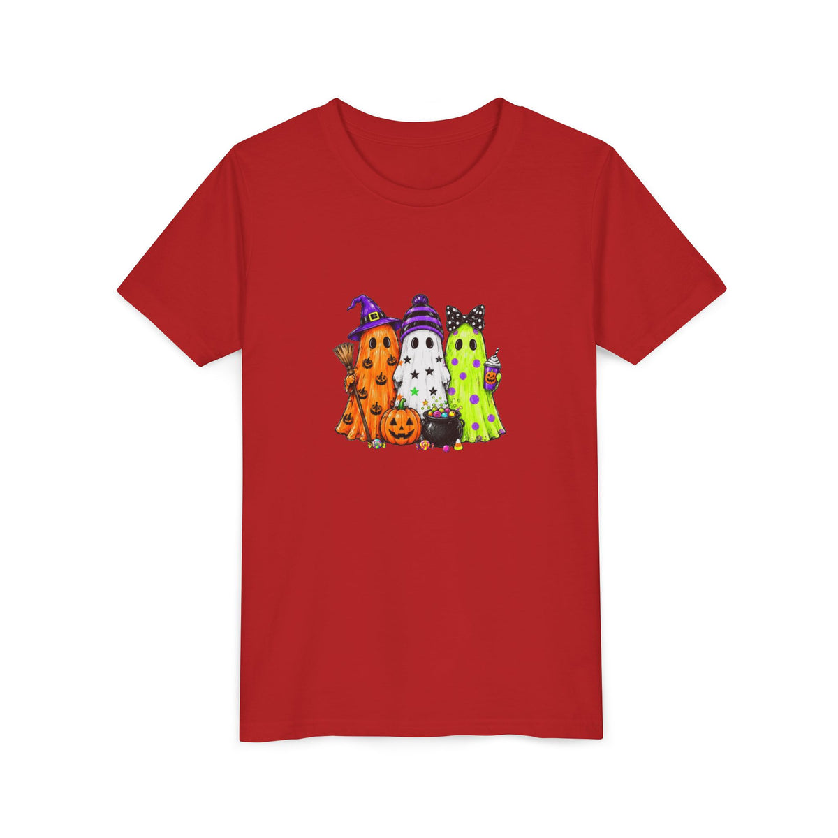 Kids Halloween Ghosts Tee
