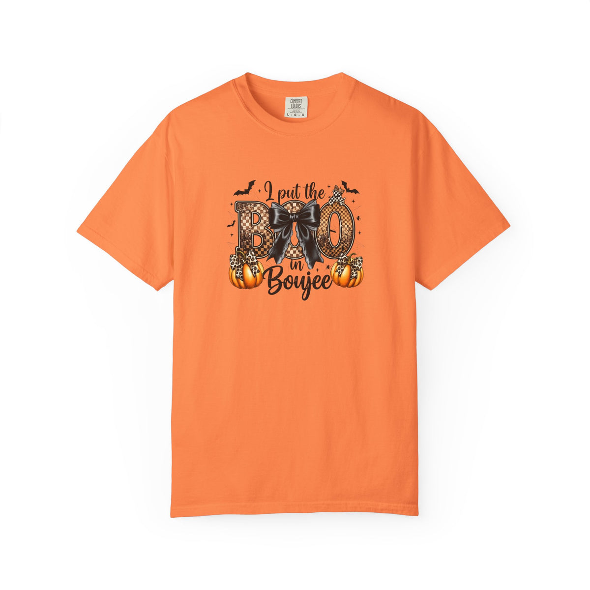 Halloween Boo in Boujee T-Shirt — Cute Spooky Pumpkin Graphic Tee