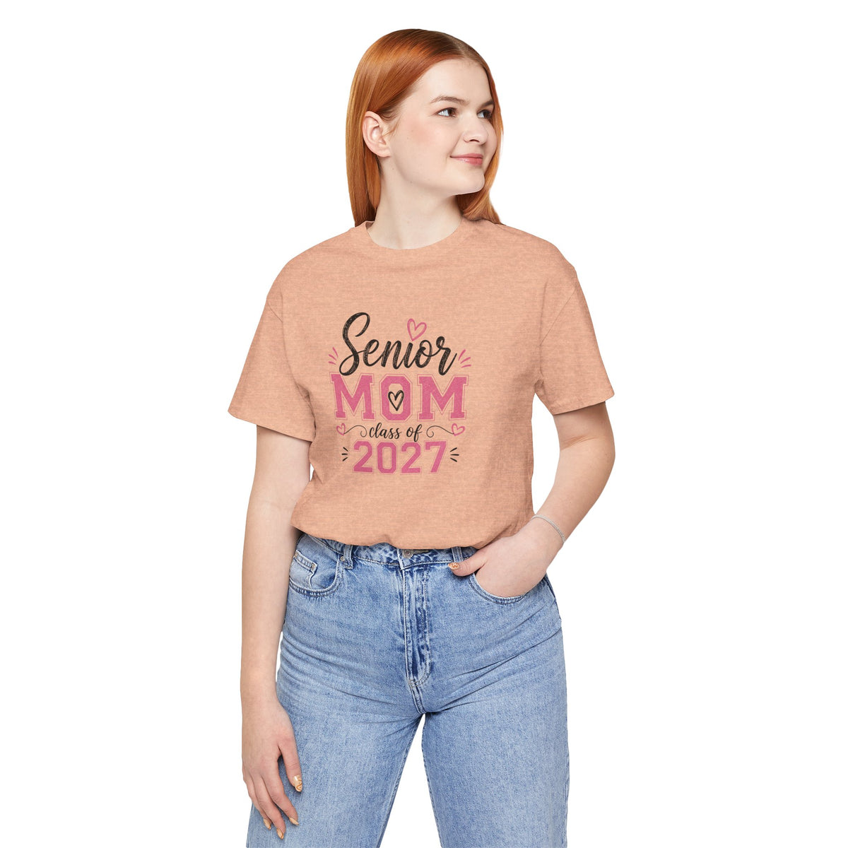 Senior Mom Class of 2027 T‑Shirt