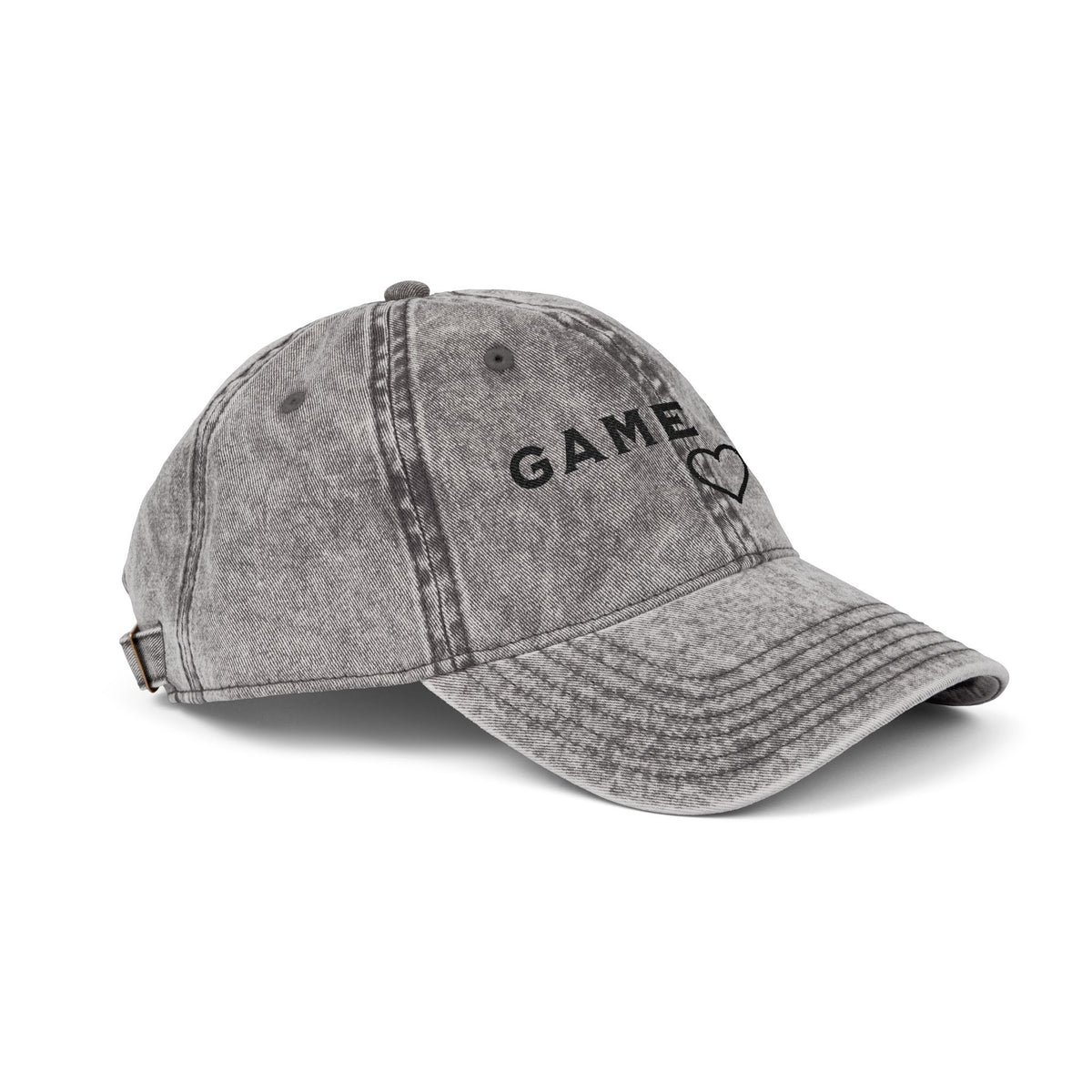 Game Day Heart Vintage Cap