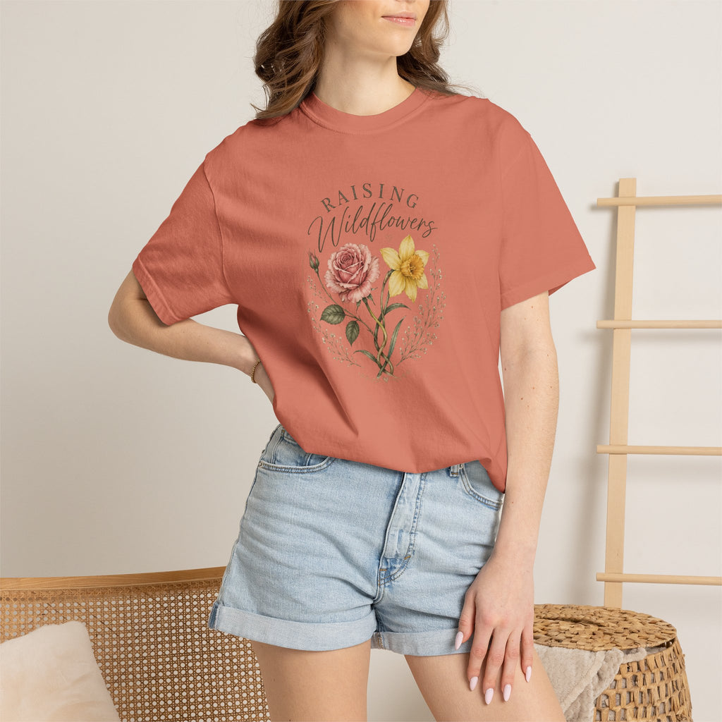 Raising Wildflowers Floral T-Shirt