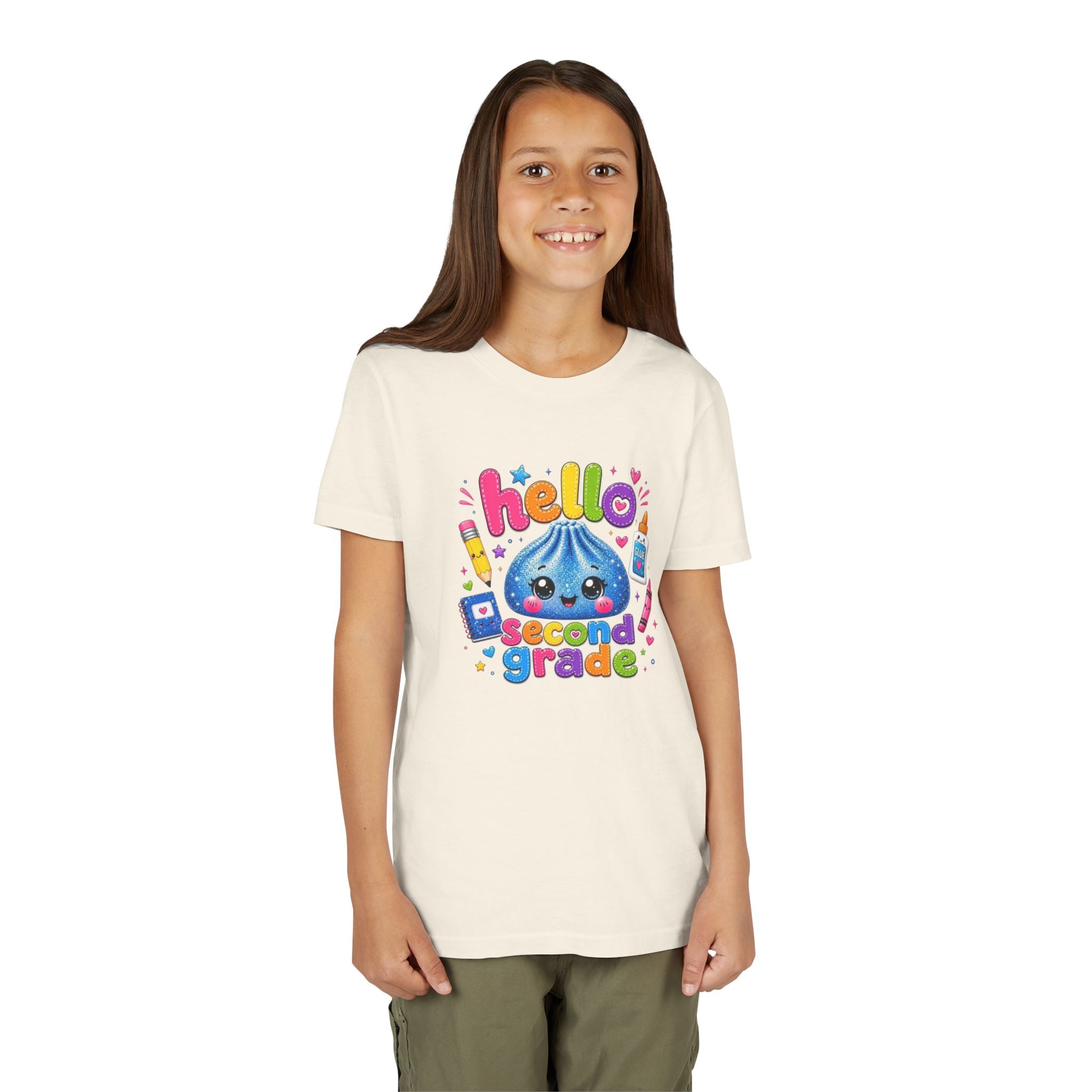 "Hello Second Grade" Youth Tee