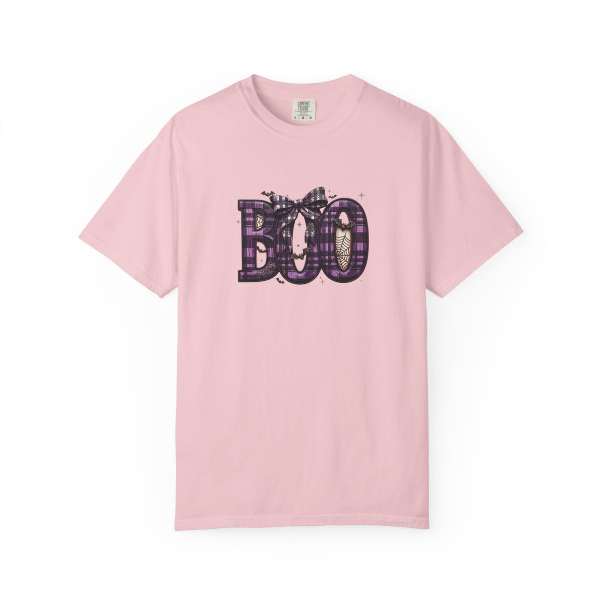 Halloween 'BOO' Plaid T-Shirt
