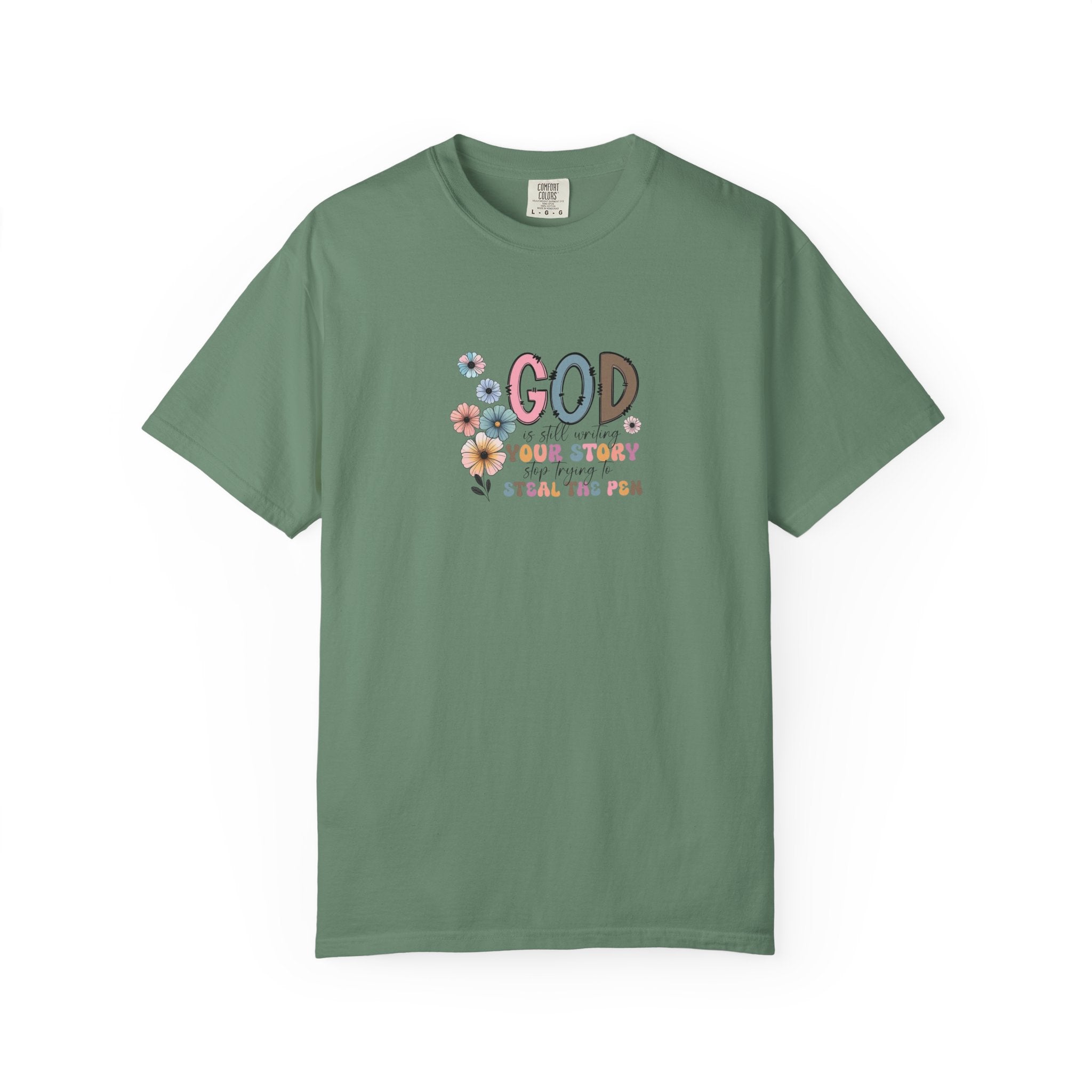 God Grew Your Story Floral T-Shirt