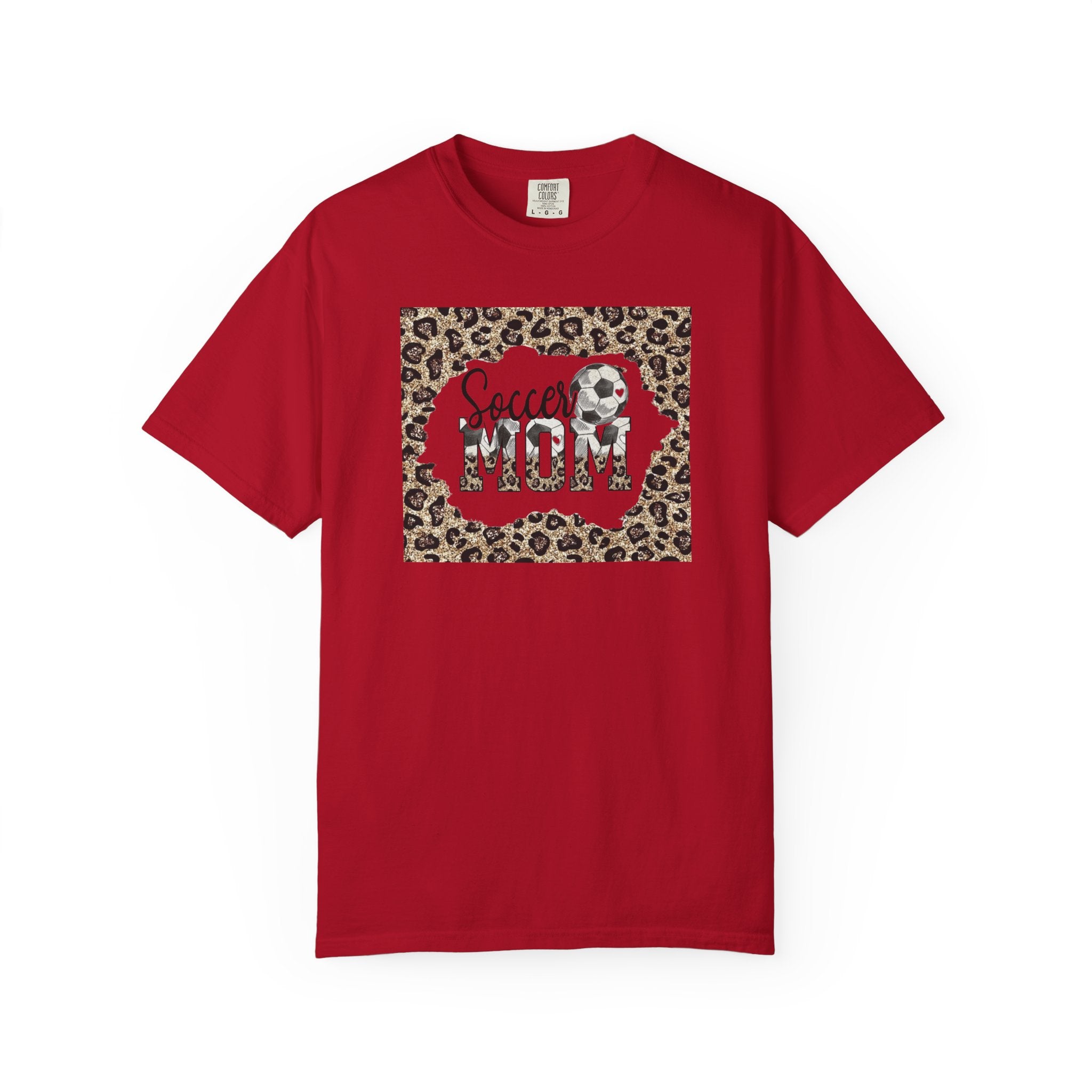 Soccer Mom Leopard Print T-Shirt
