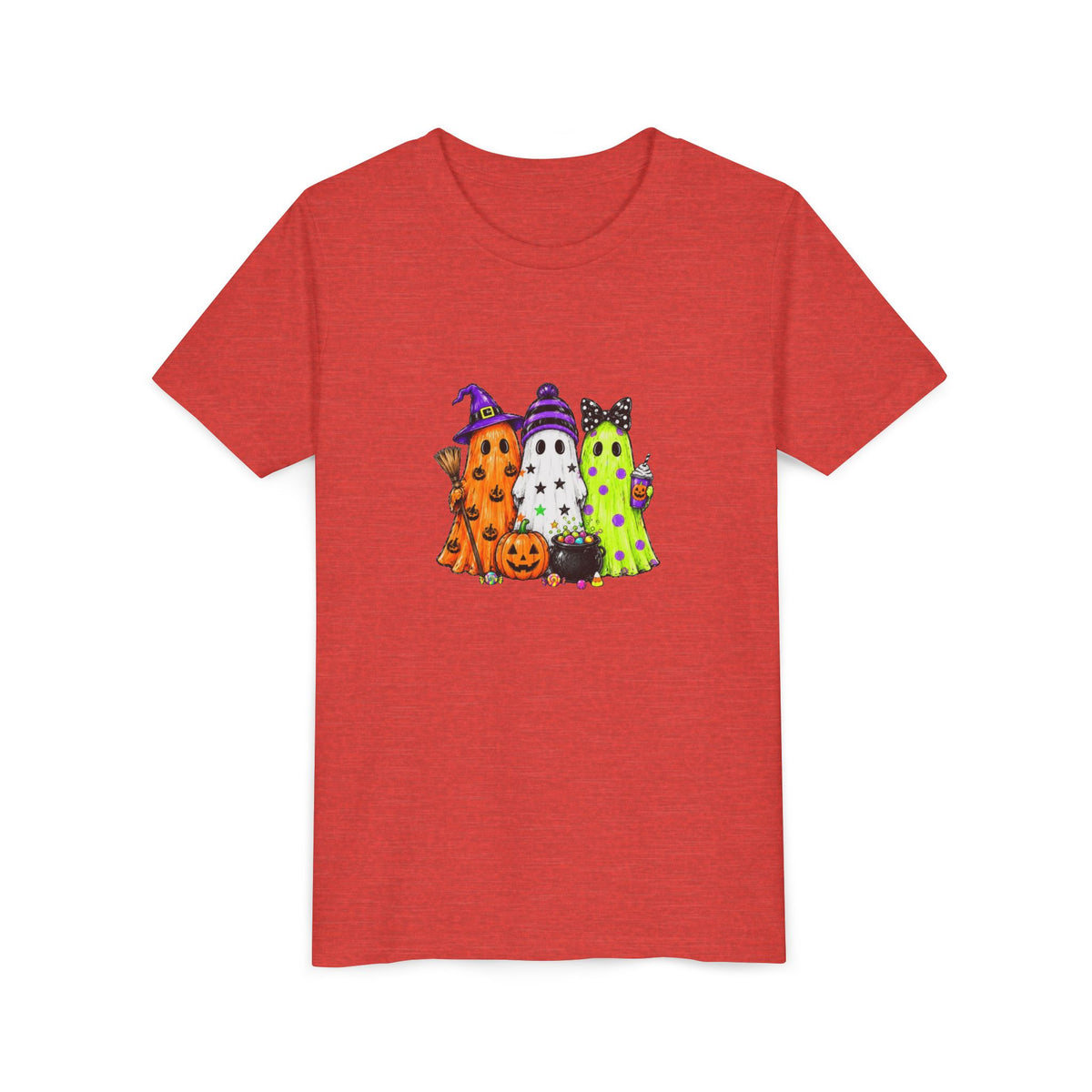 Kids Halloween Ghosts Tee