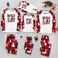 Matching Family Christmas Pajama Set – Buffalo Plaid Merry Christmas Holiday PJs
