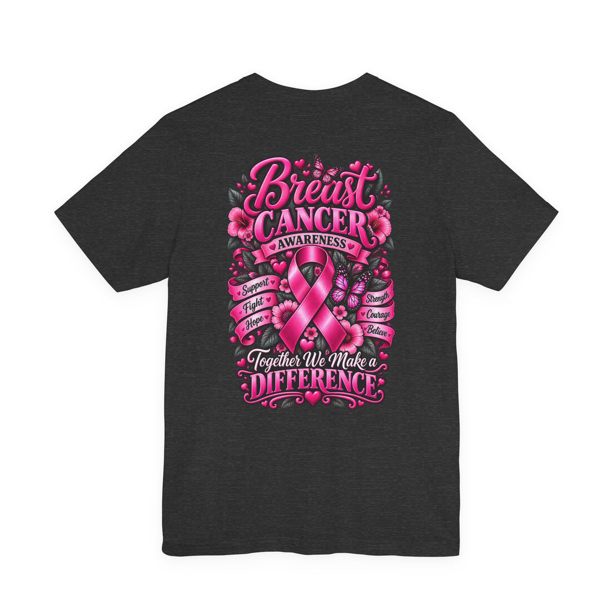 Breast Cancer Awareness Tee - Threads of Hope
