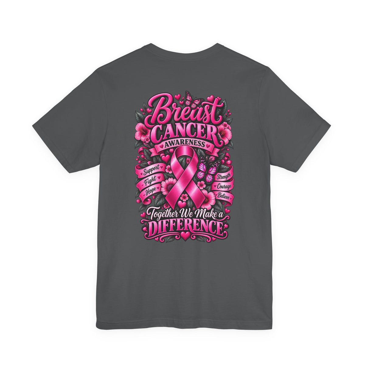 Breast Cancer Awareness Tee - Threads of Hope