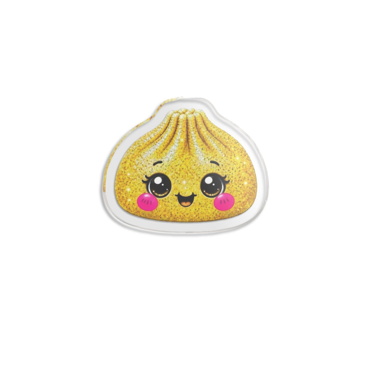 Kawaii Dumpling Custom Cut Statue -Yellow