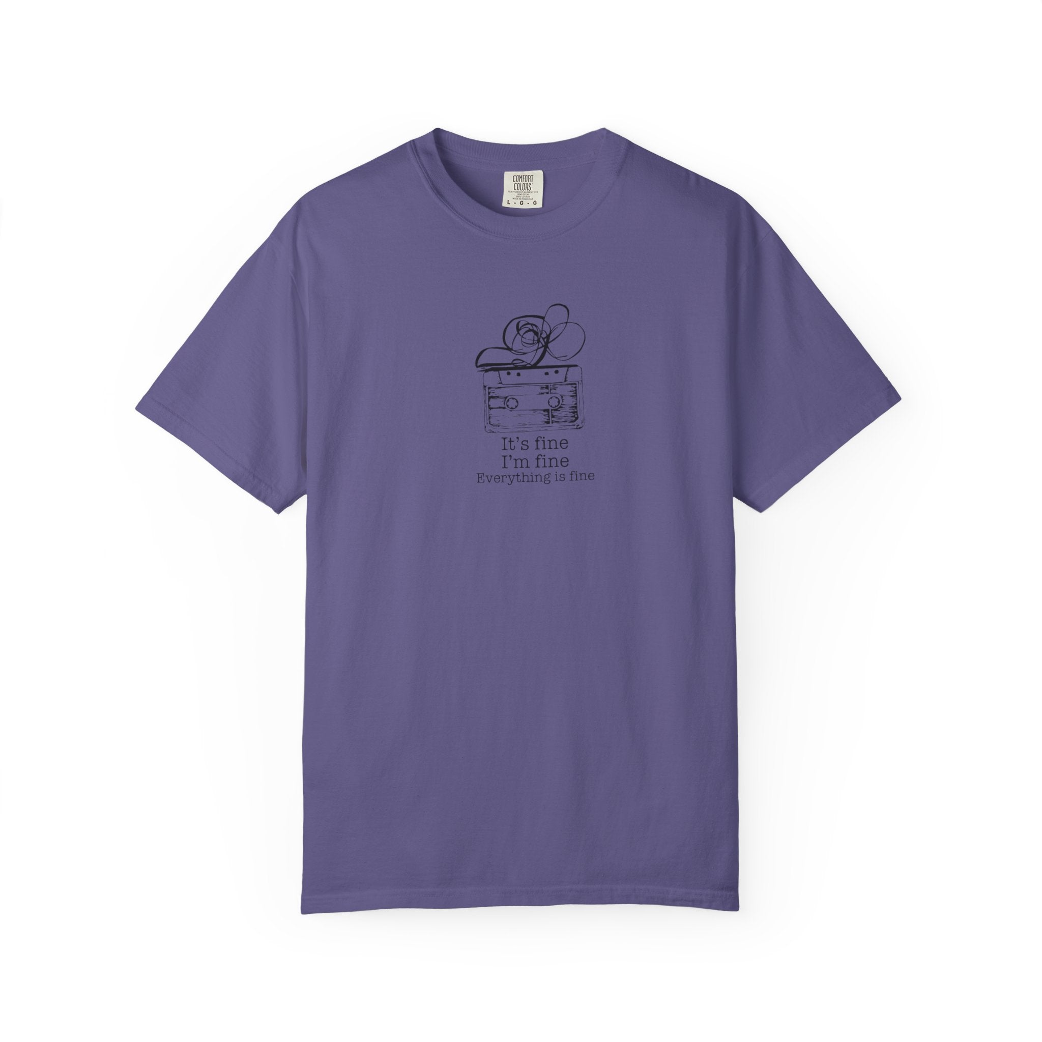 I’m Fine Cassette Tape T-Shirt