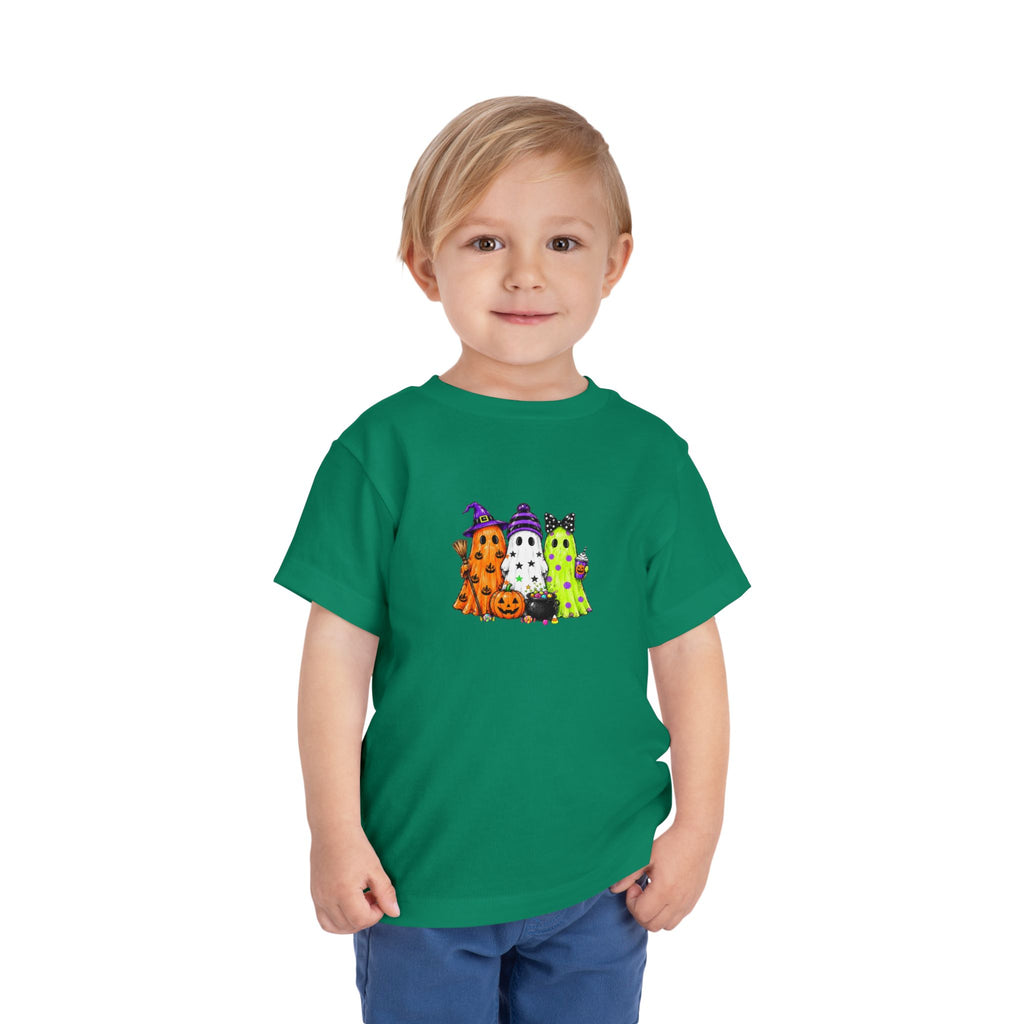 Toddler Halloween Ghosts Short Sleeve Tee