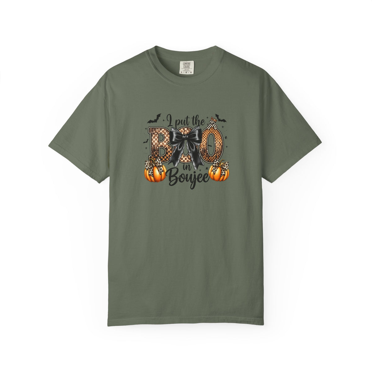 Halloween Boo in Boujee T-Shirt — Cute Spooky Pumpkin Graphic Tee