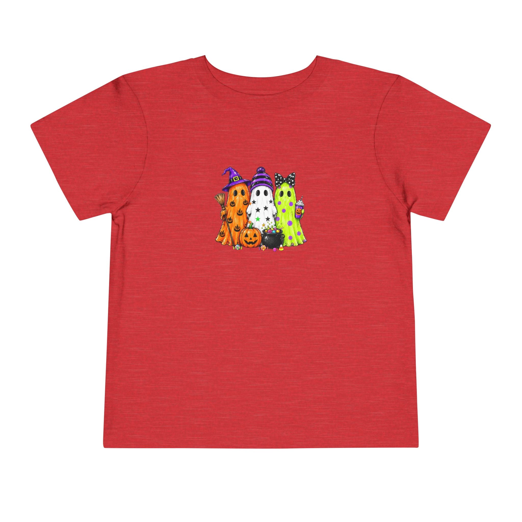 Toddler Halloween Ghosts Short Sleeve Tee
