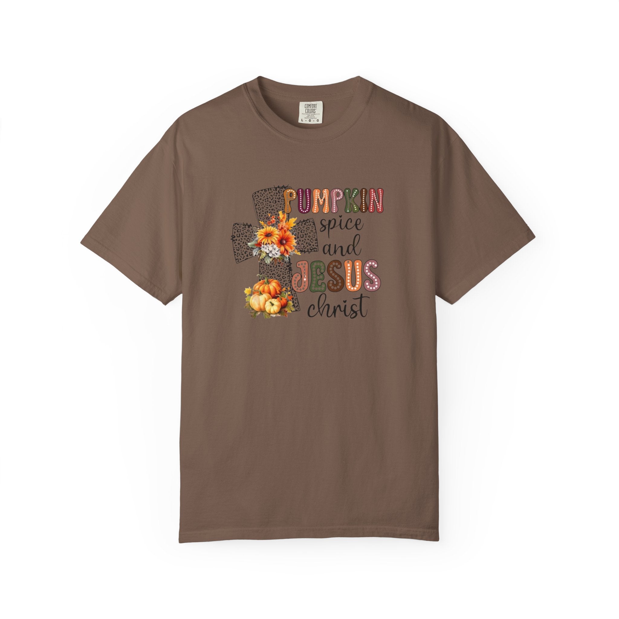 Pumpkin Spice and Jesus Tee