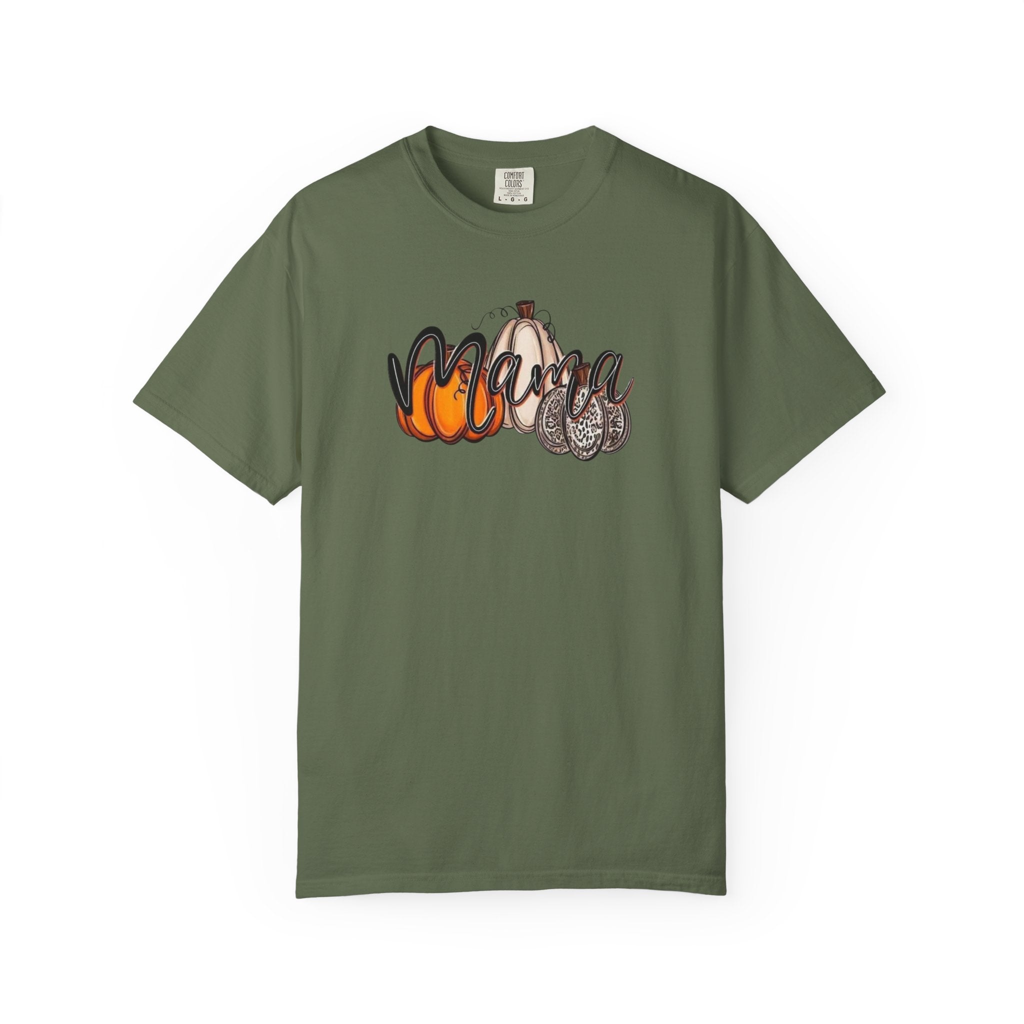 Mama Pumpkin Graphic T-Shirt — Fall Pumpkin Patch Tee