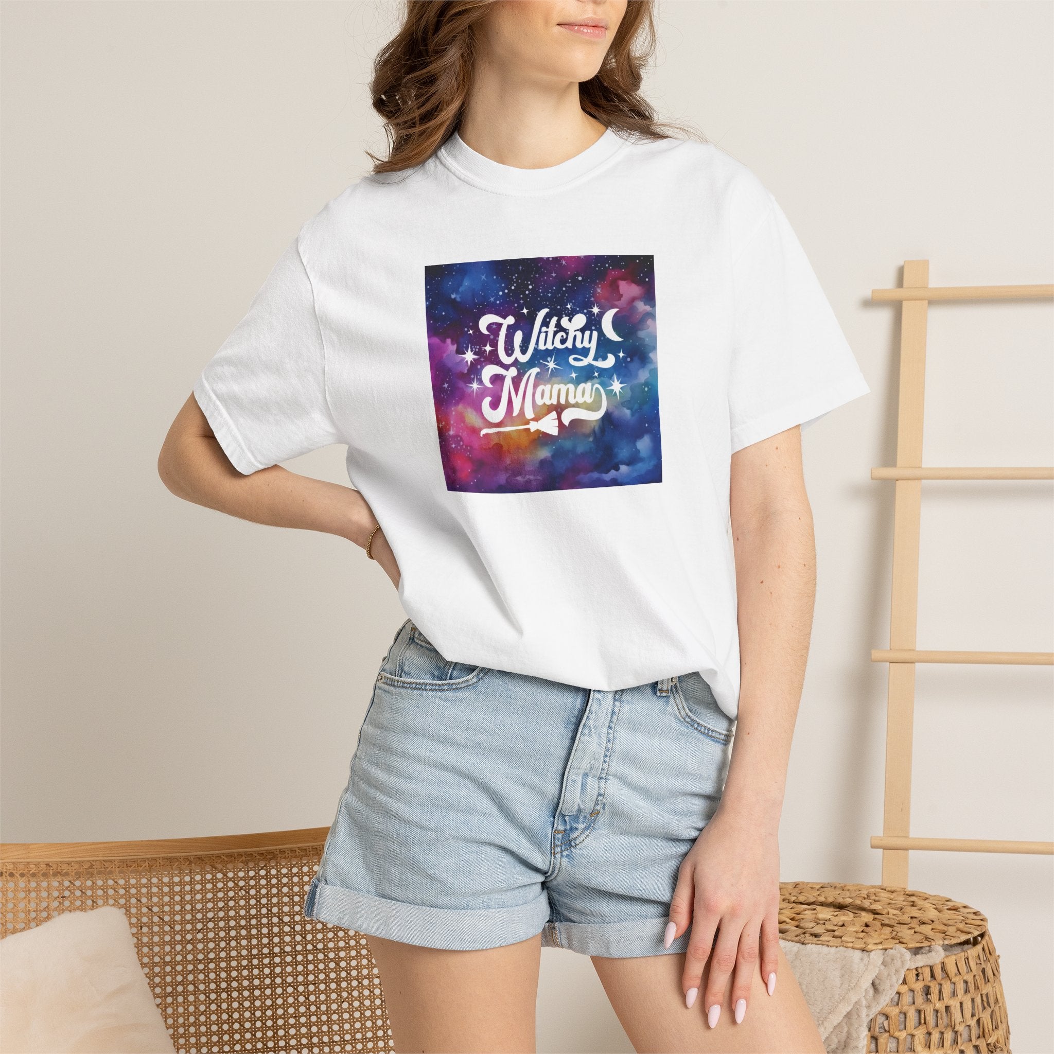 Witchy Mama Galaxy T-Shirt