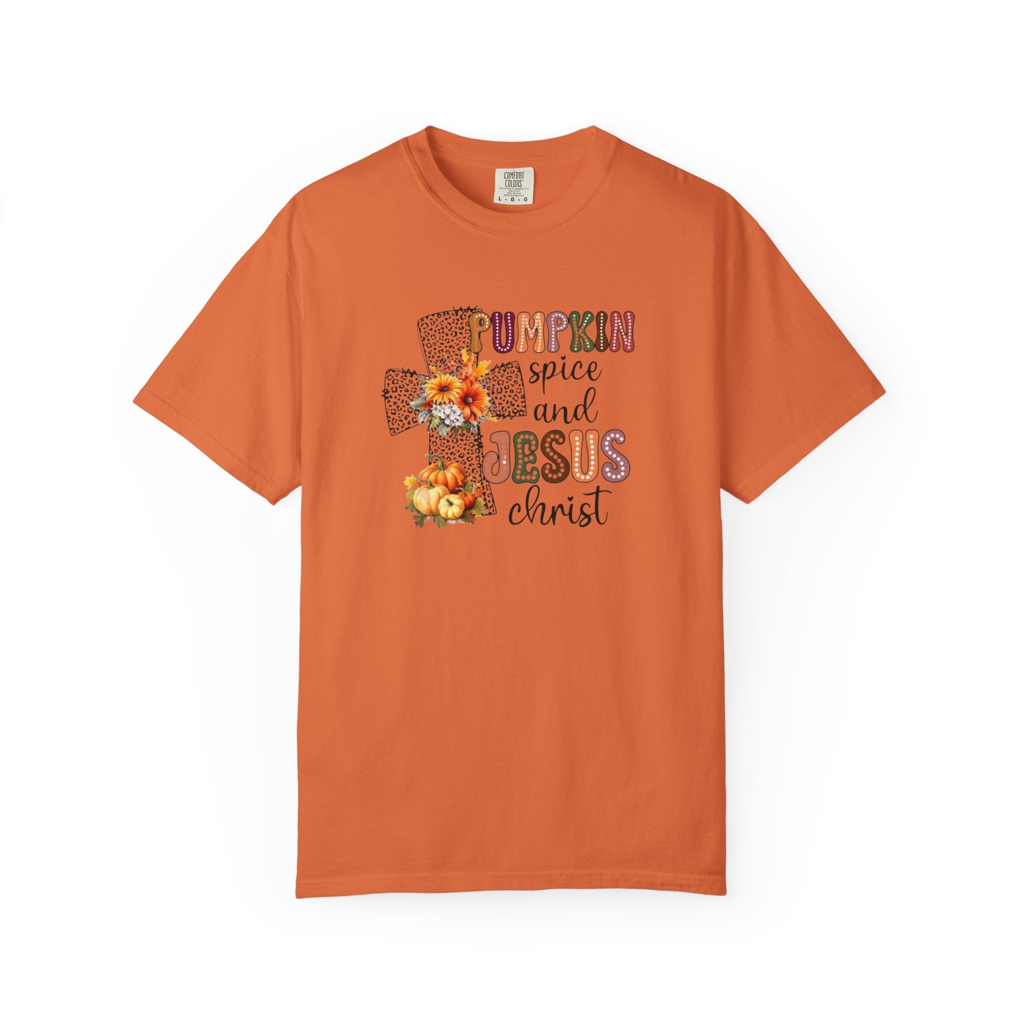 Pumpkin Spice and Jesus Tee