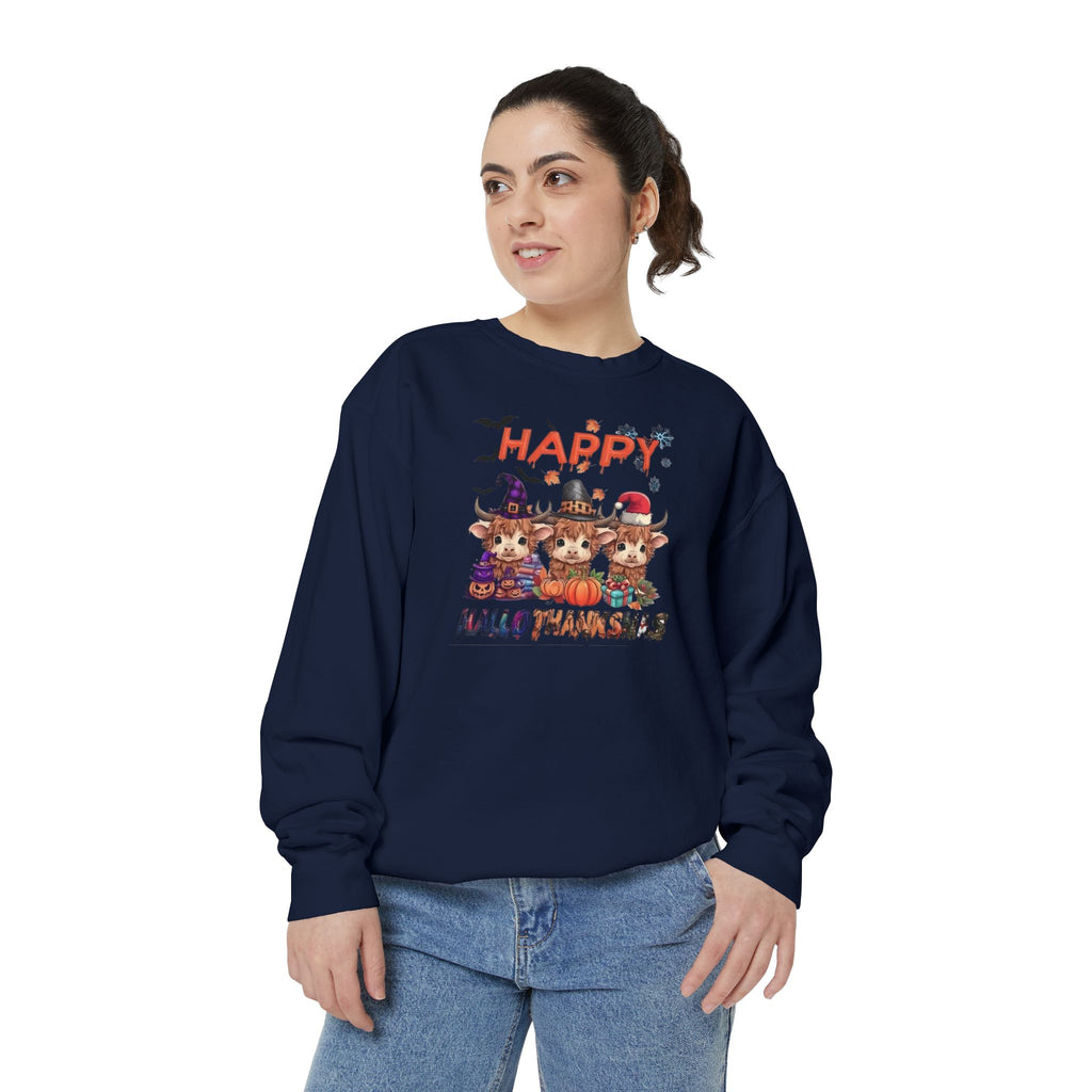 Happy Hallothanksmas Pullover