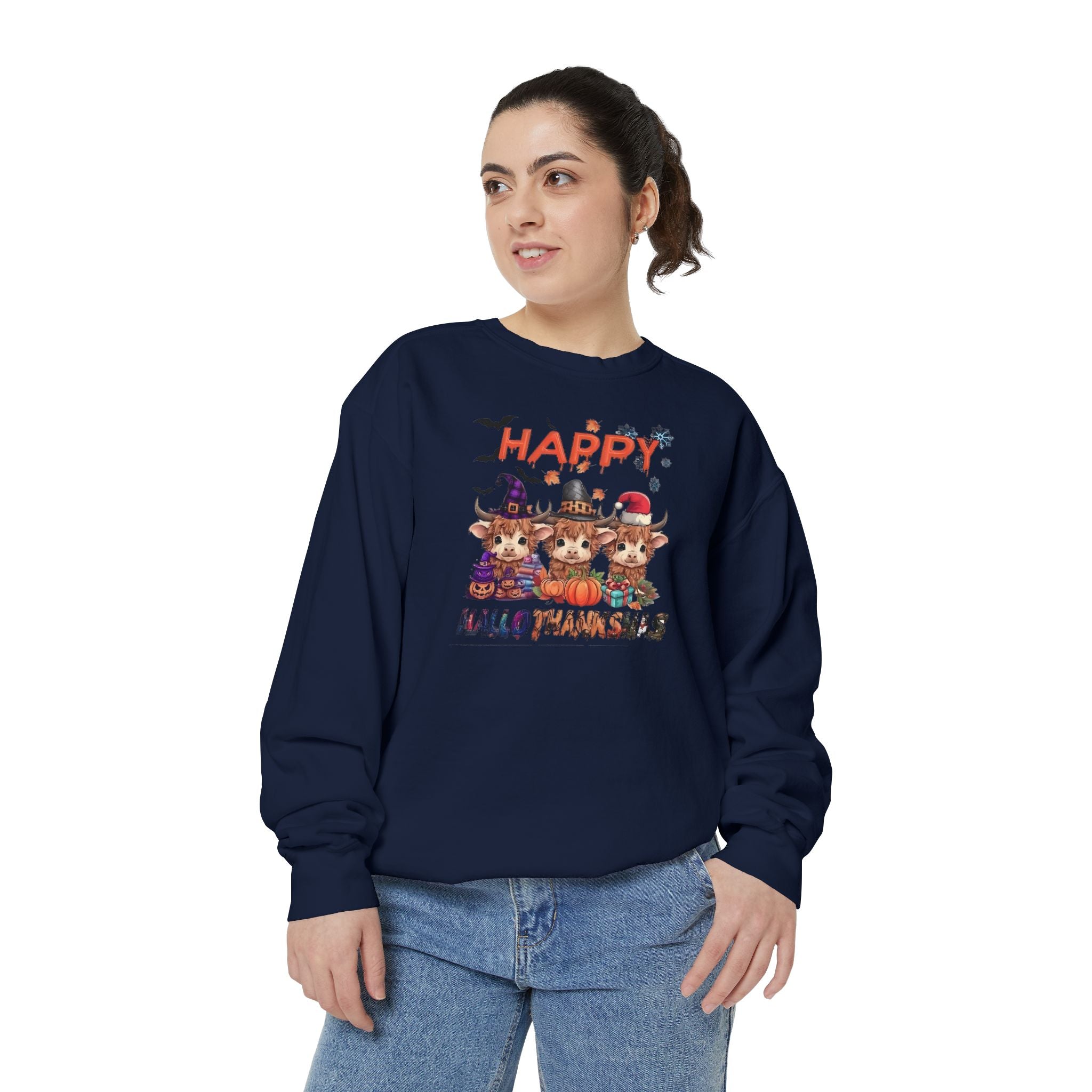 Happy Hallothanksmas Pullover