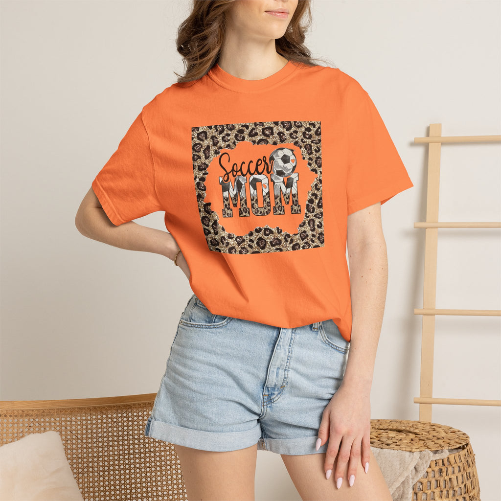 Soccer Mom Leopard Print T-Shirt