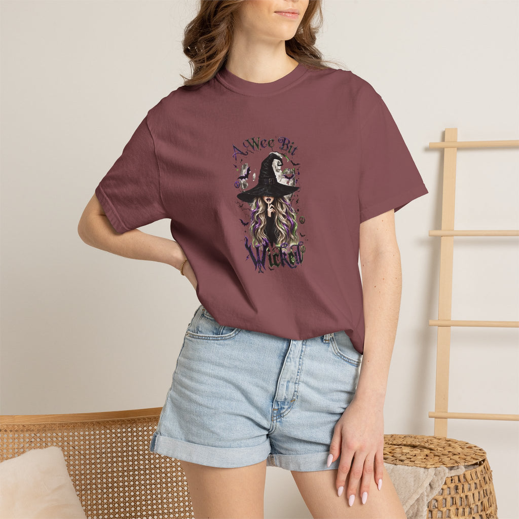 "A Wee Bit Wicked" Halloween T-Shirt