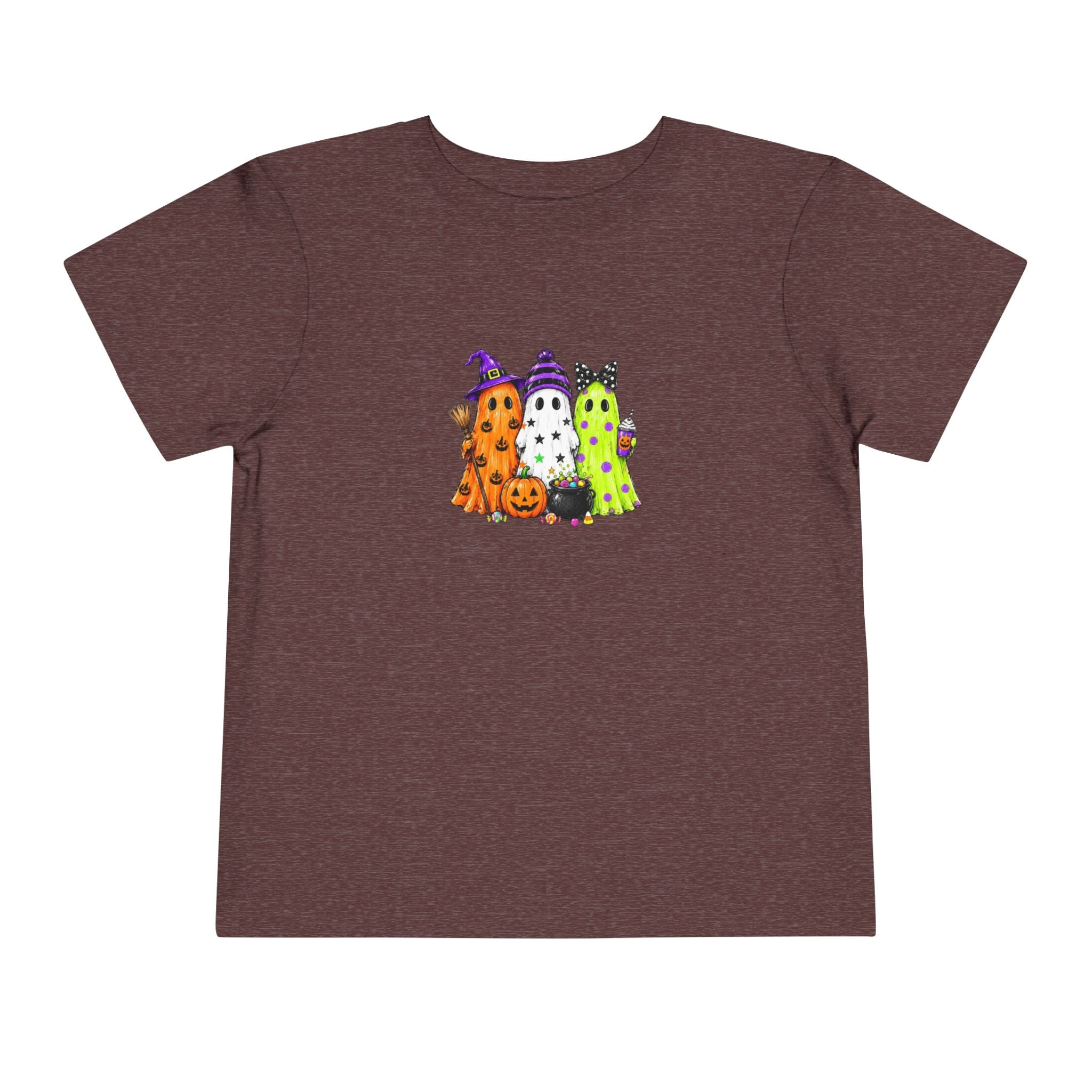 Toddler Halloween Ghosts Short Sleeve Tee