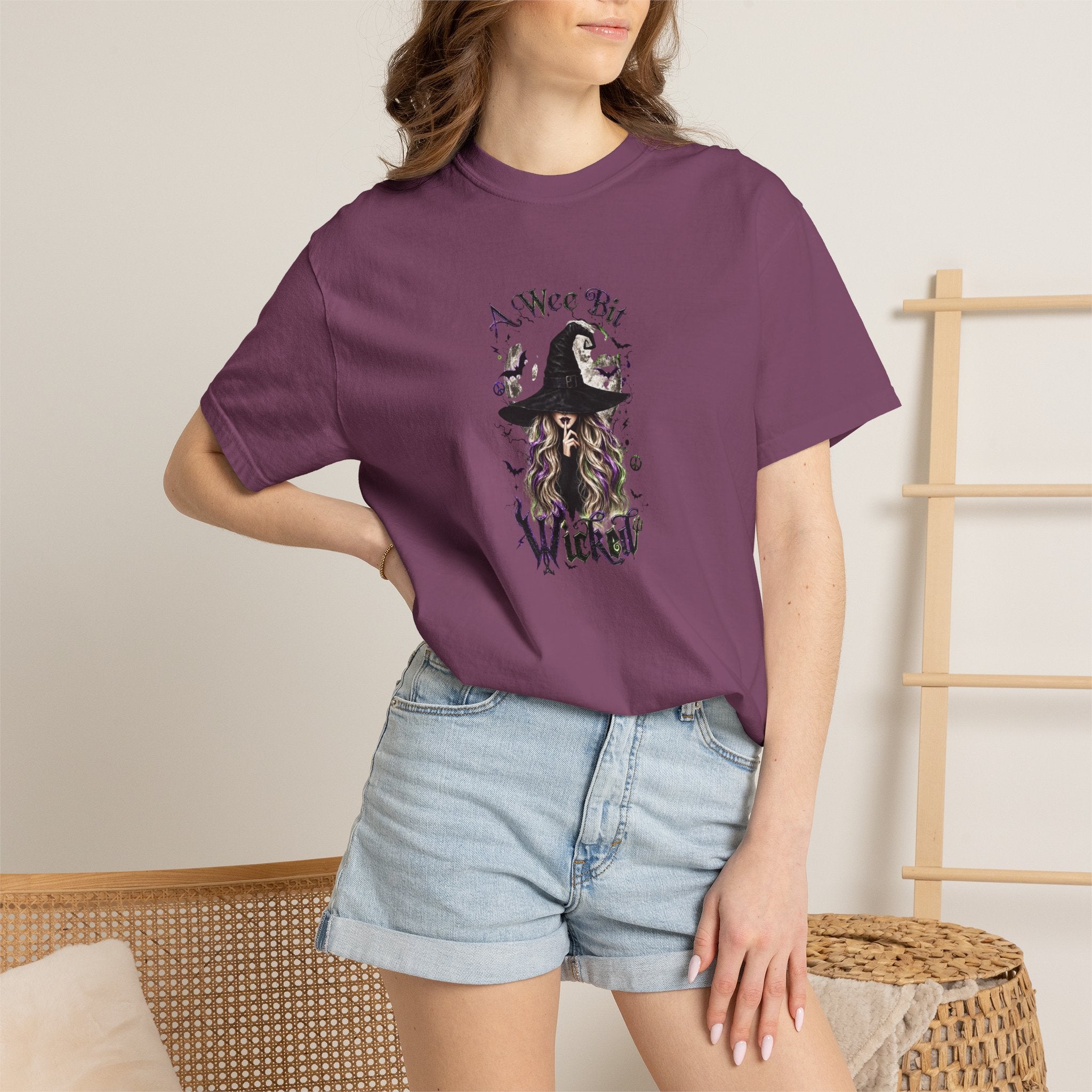 "A Wee Bit Wicked" Halloween T-Shirt