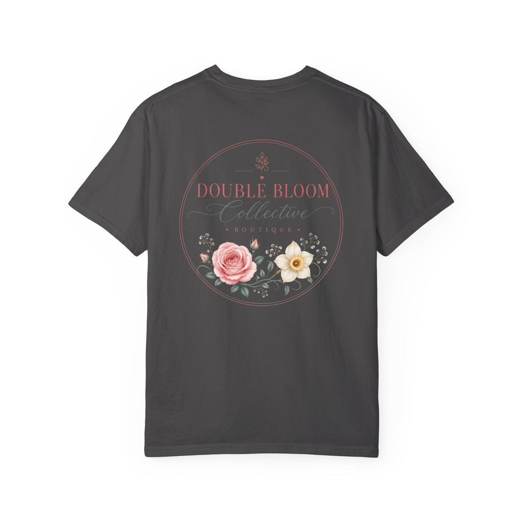 Double Bloom Signature Floral Comfort Colors Tee