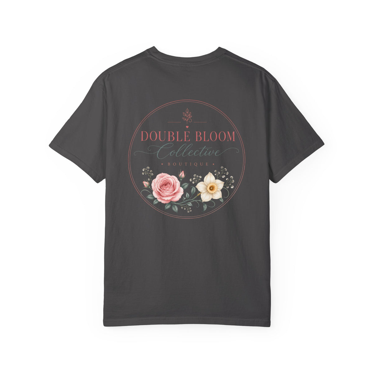 Double Bloom Signature Floral Comfort Colors Tee