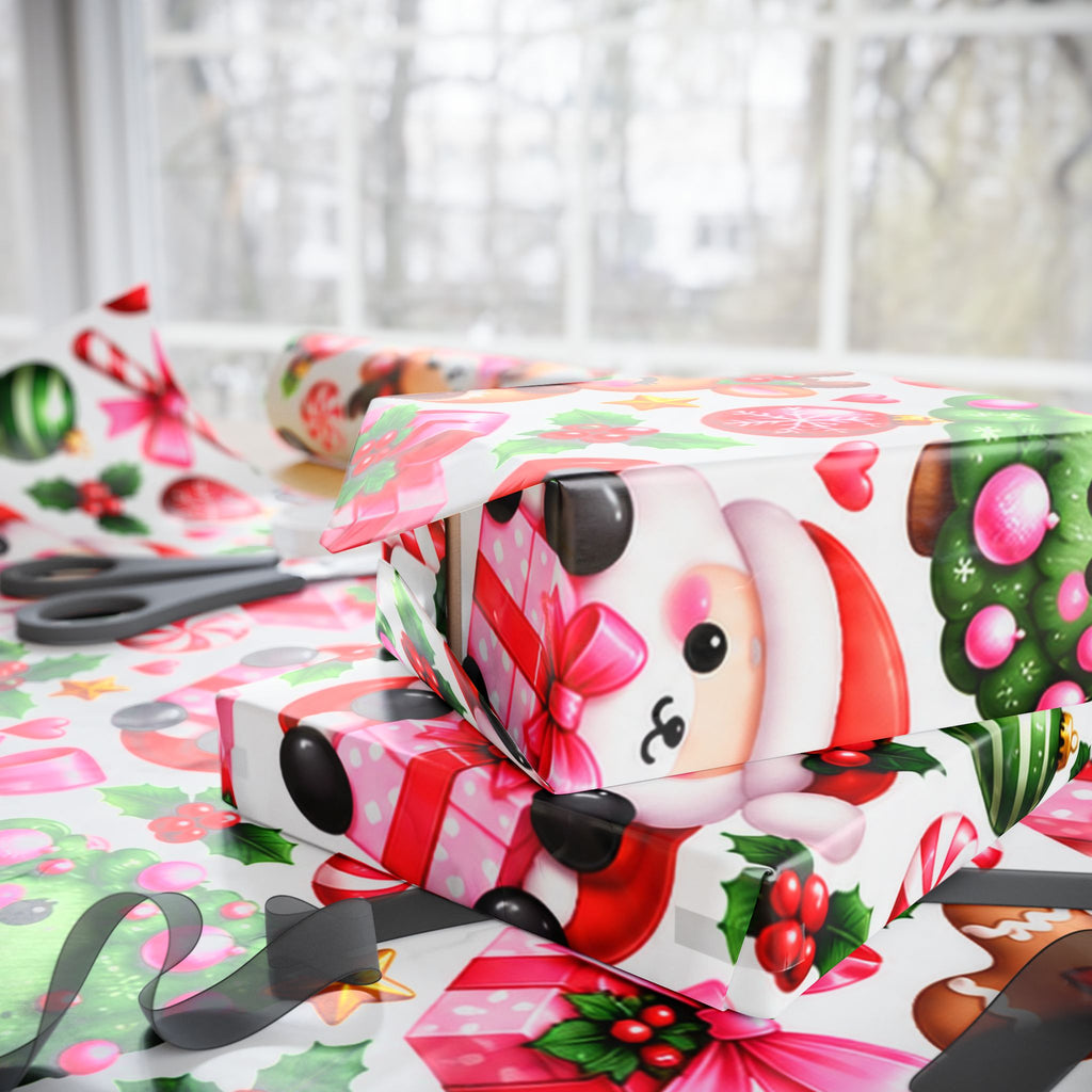 Christmas Squishies | Cute Kawaii Christmas Wrapping Paper