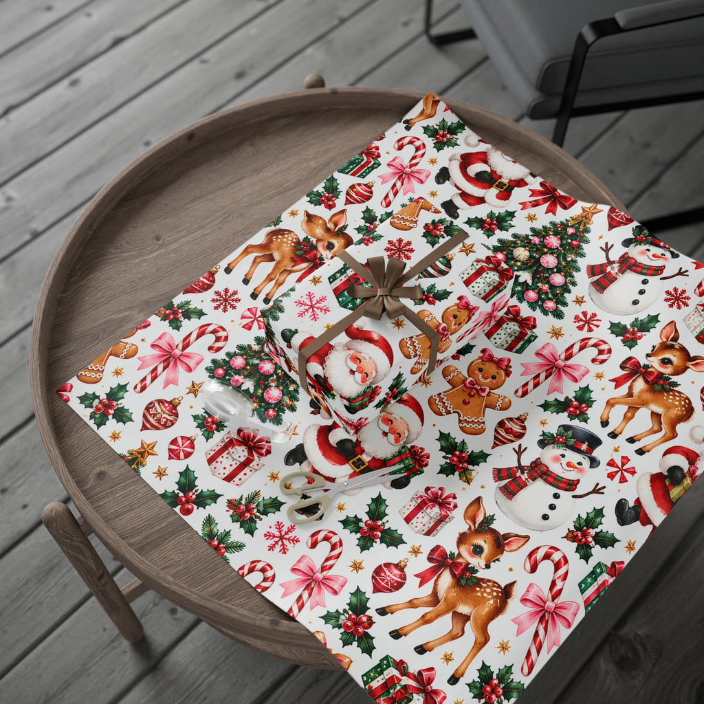 Merry Little Everything | Vintage Christmas Wrapping Paper