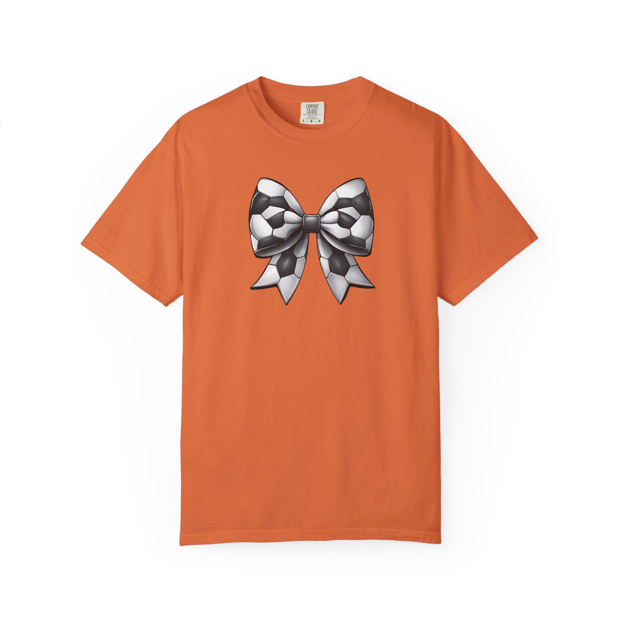 Checkerboard Bow T-Shirt — Monochrome Vintage Ribbon Graphic