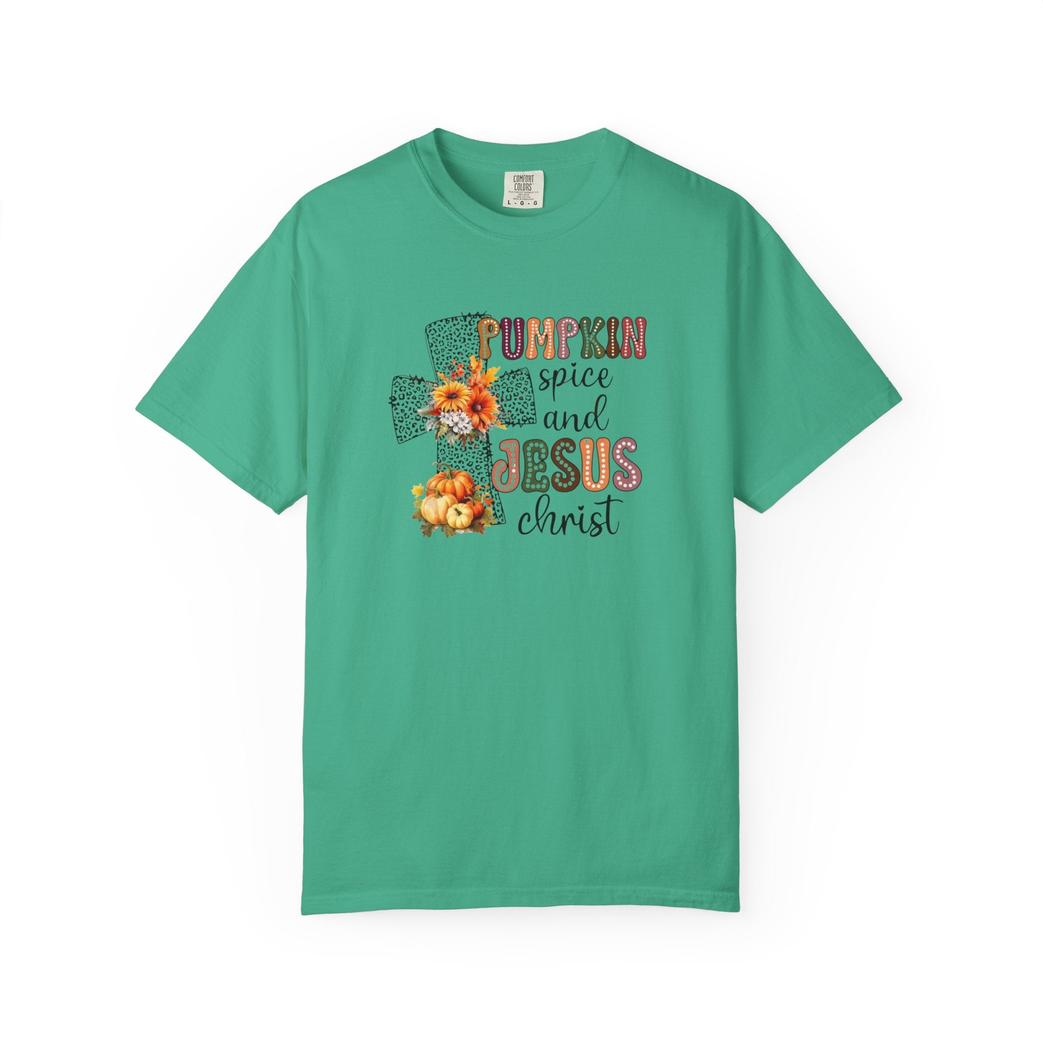 Pumpkin Spice and Jesus Tee