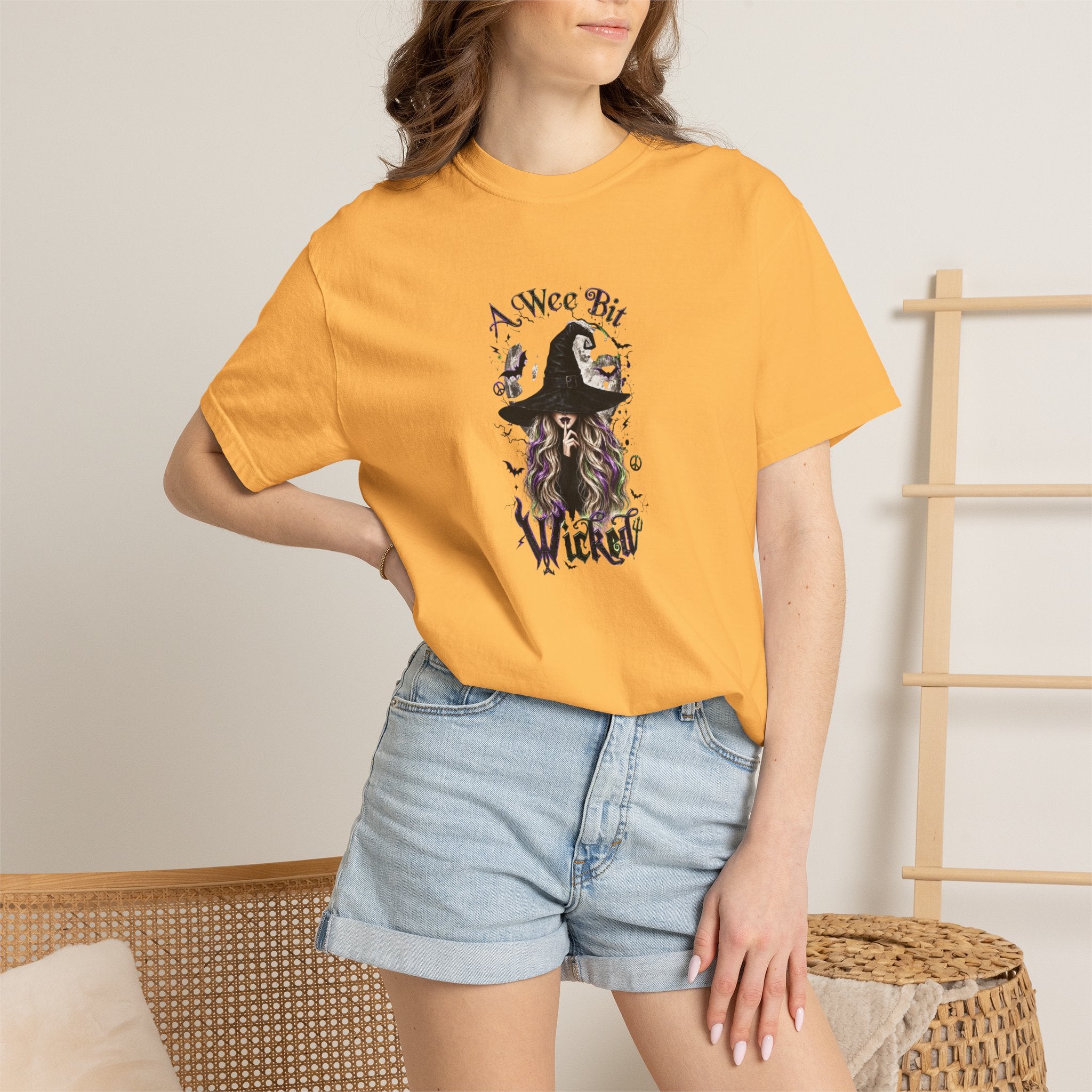 "A Wee Bit Wicked" Halloween T-Shirt