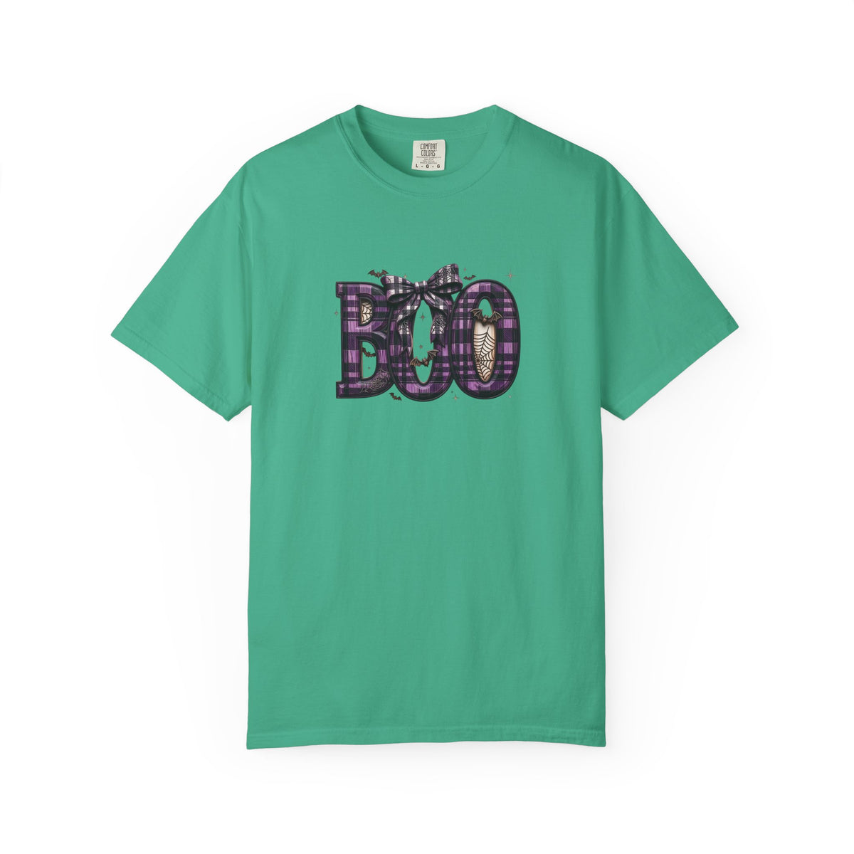 Halloween 'BOO' Plaid T-Shirt