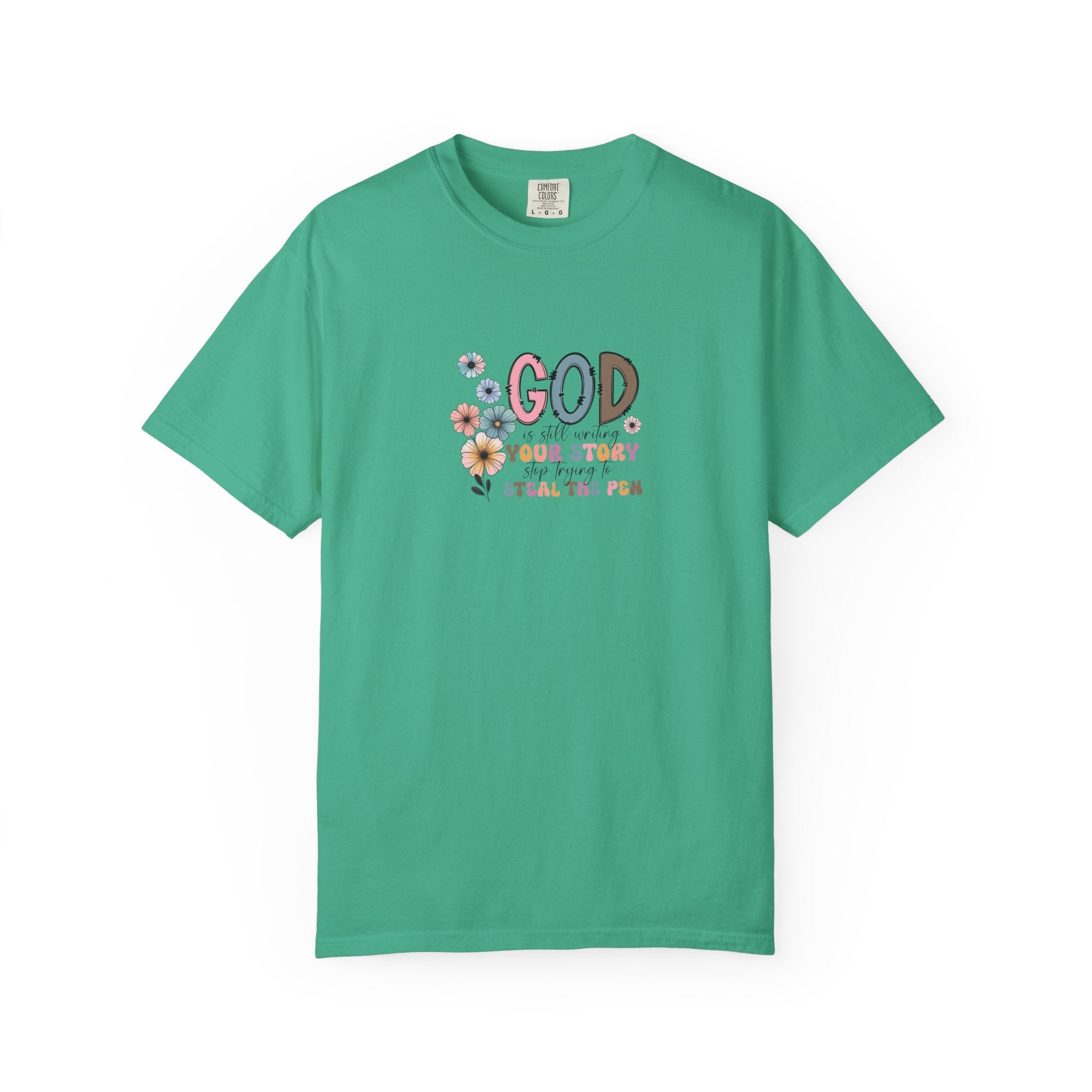 God Grew Your Story Floral T-Shirt