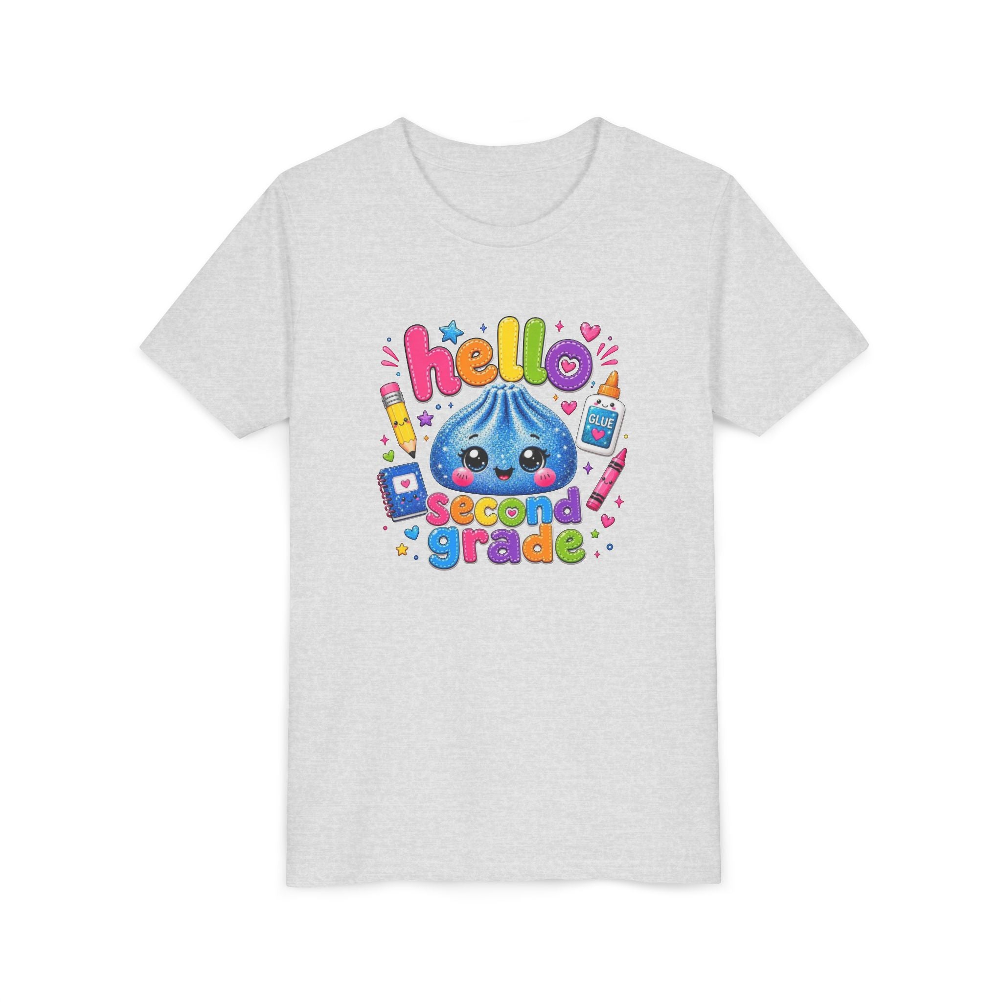 "Hello Second Grade" Youth Tee