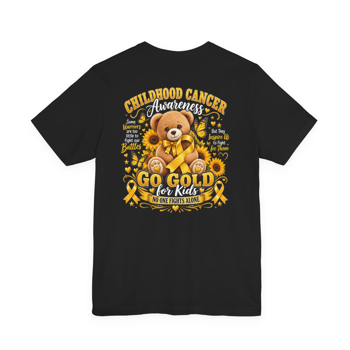 Childhood Cancer Awareness Tee - Threads of Hope
