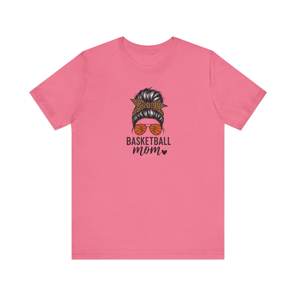 Graphic Basketball Sunglasses & Messy Bun Shirt
