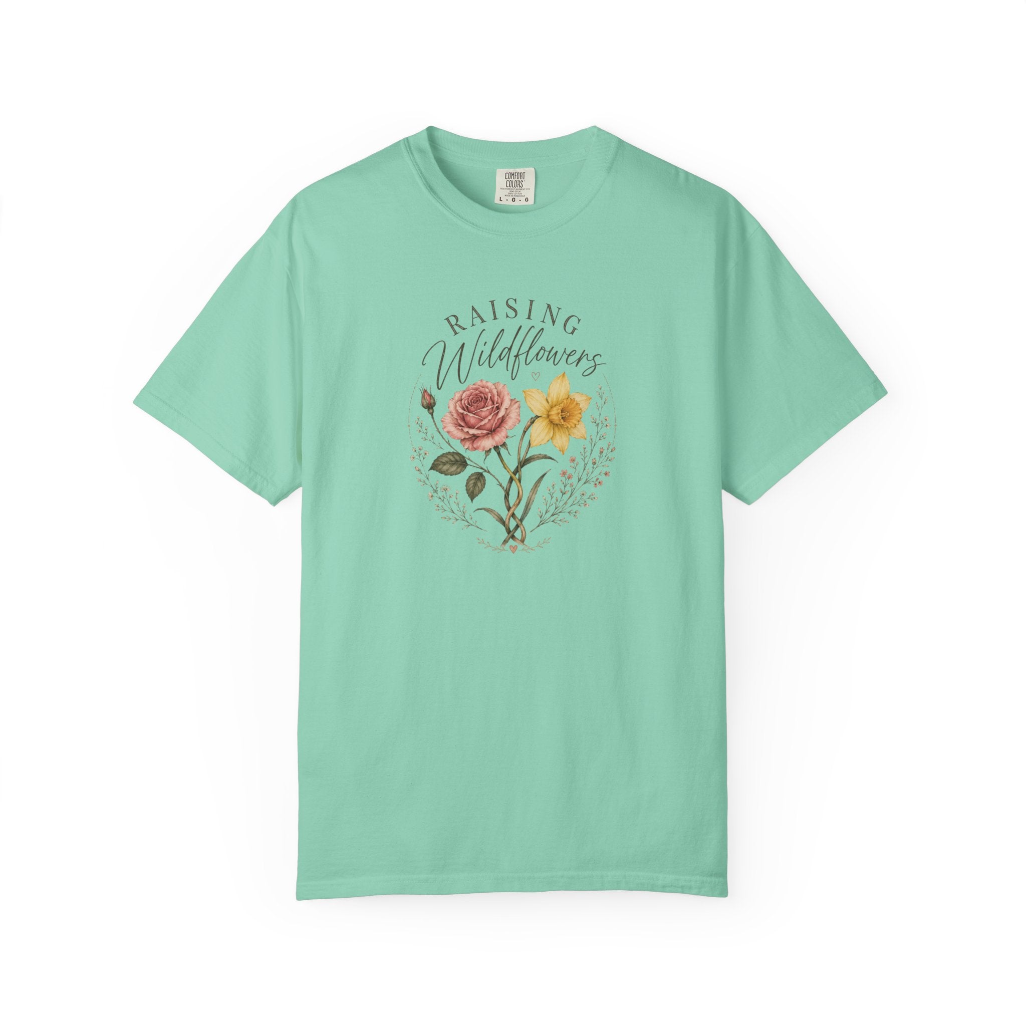 Raising Wildflowers Floral T-Shirt
