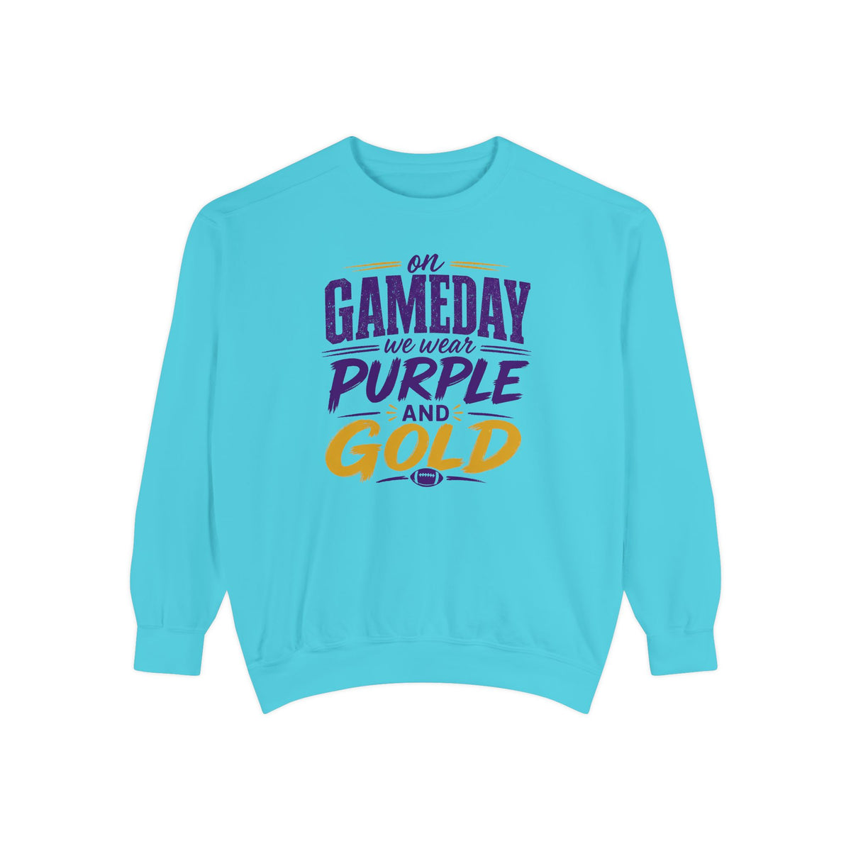 Gameday Purple and Gold Sweatshirt