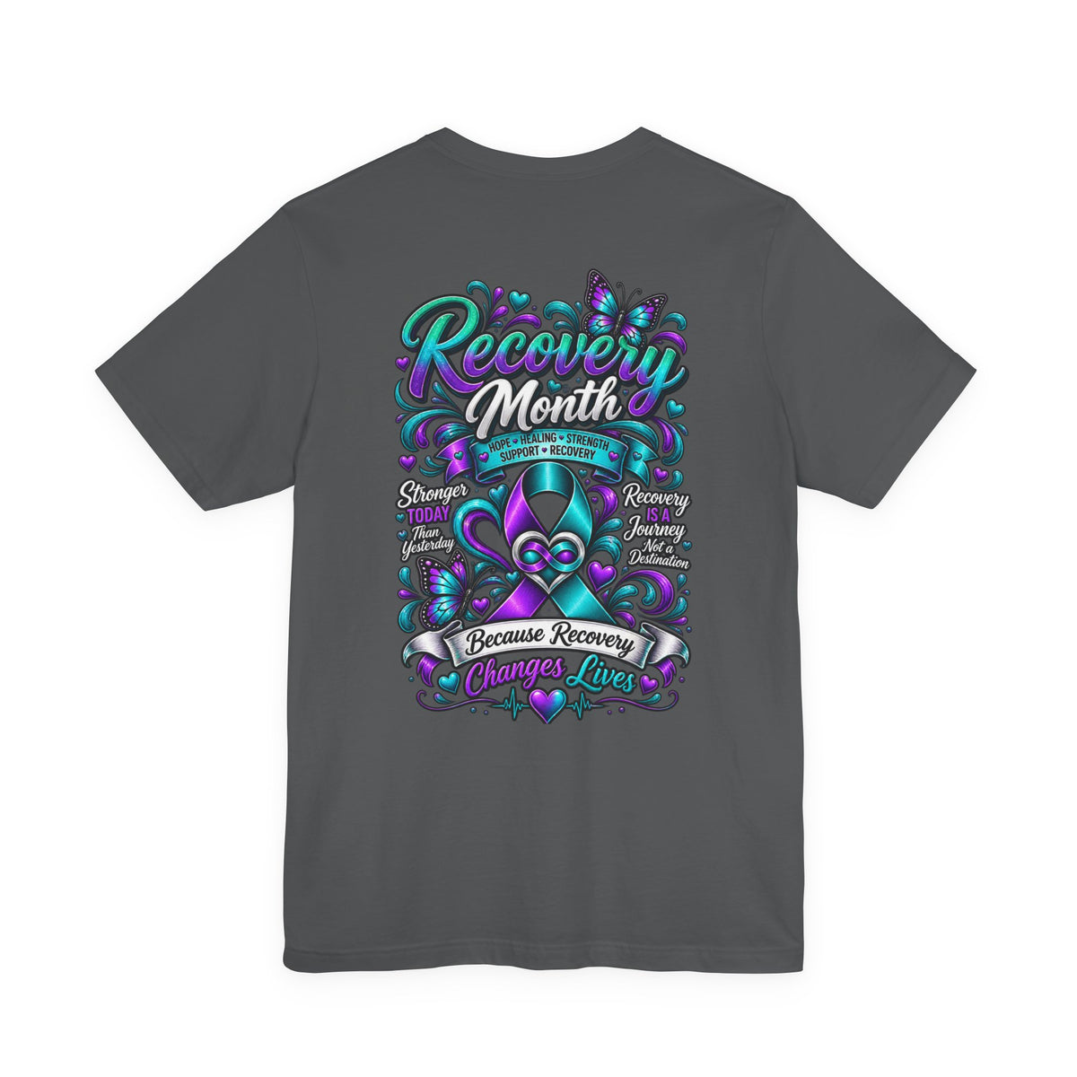 Recovery Month Awareness Tee - Threads of Hope