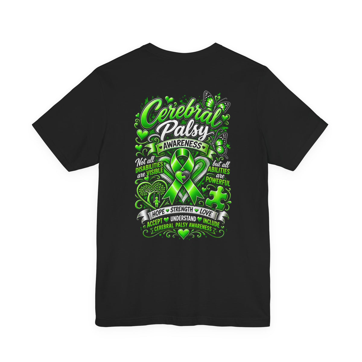 Cerebral Palsy Awareness Tee - Threads of Hope