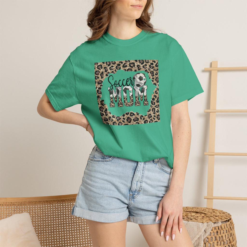 Soccer Mom Leopard Print T-Shirt