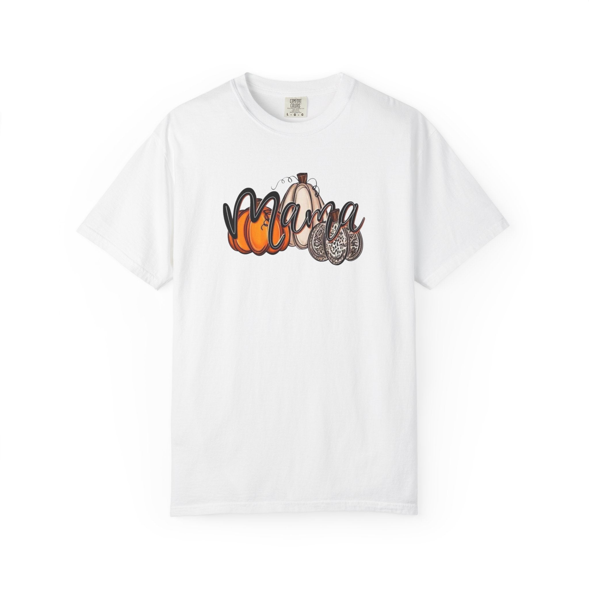 Mama Pumpkin Graphic T-Shirt — Fall Pumpkin Patch Tee