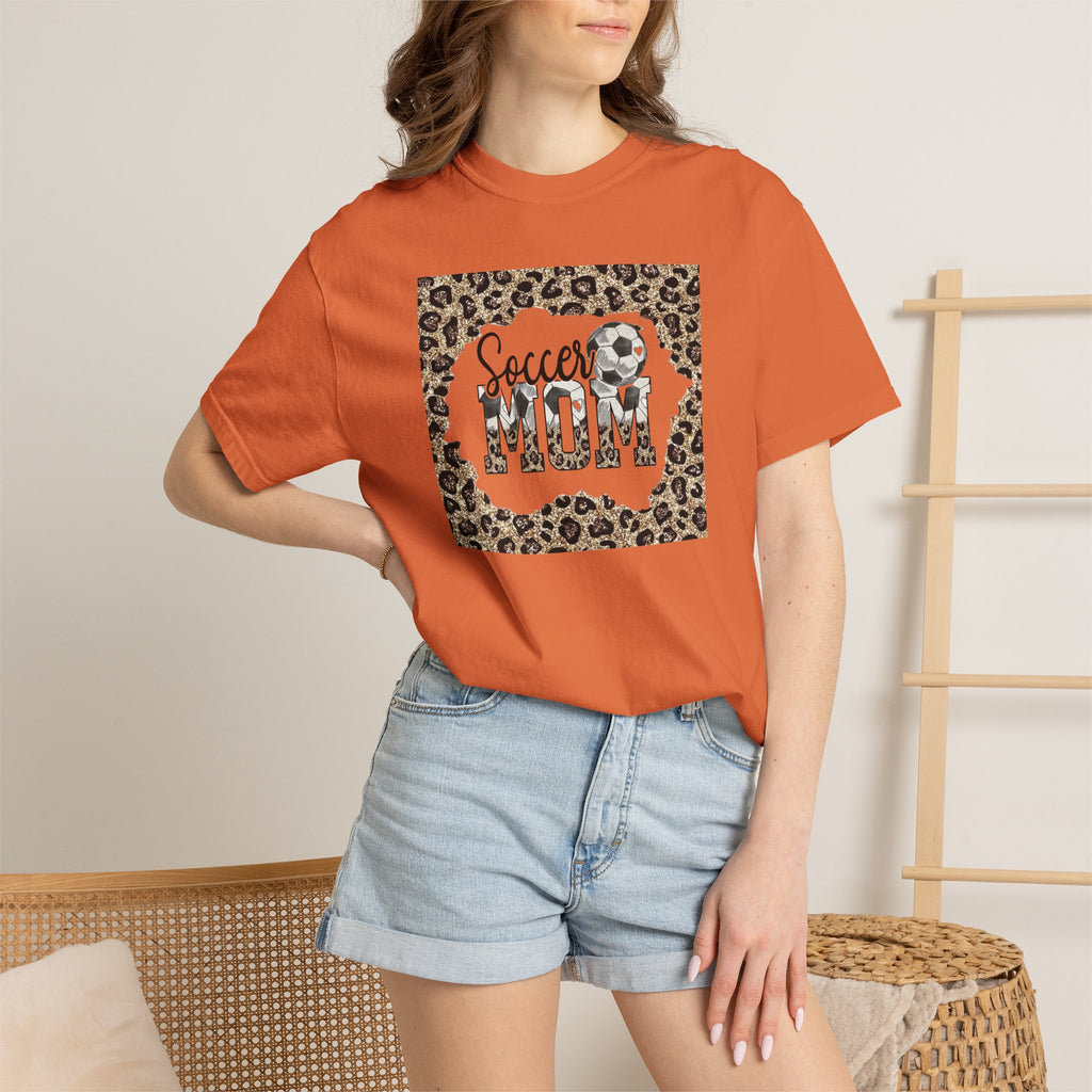 Soccer Mom Leopard Print T-Shirt