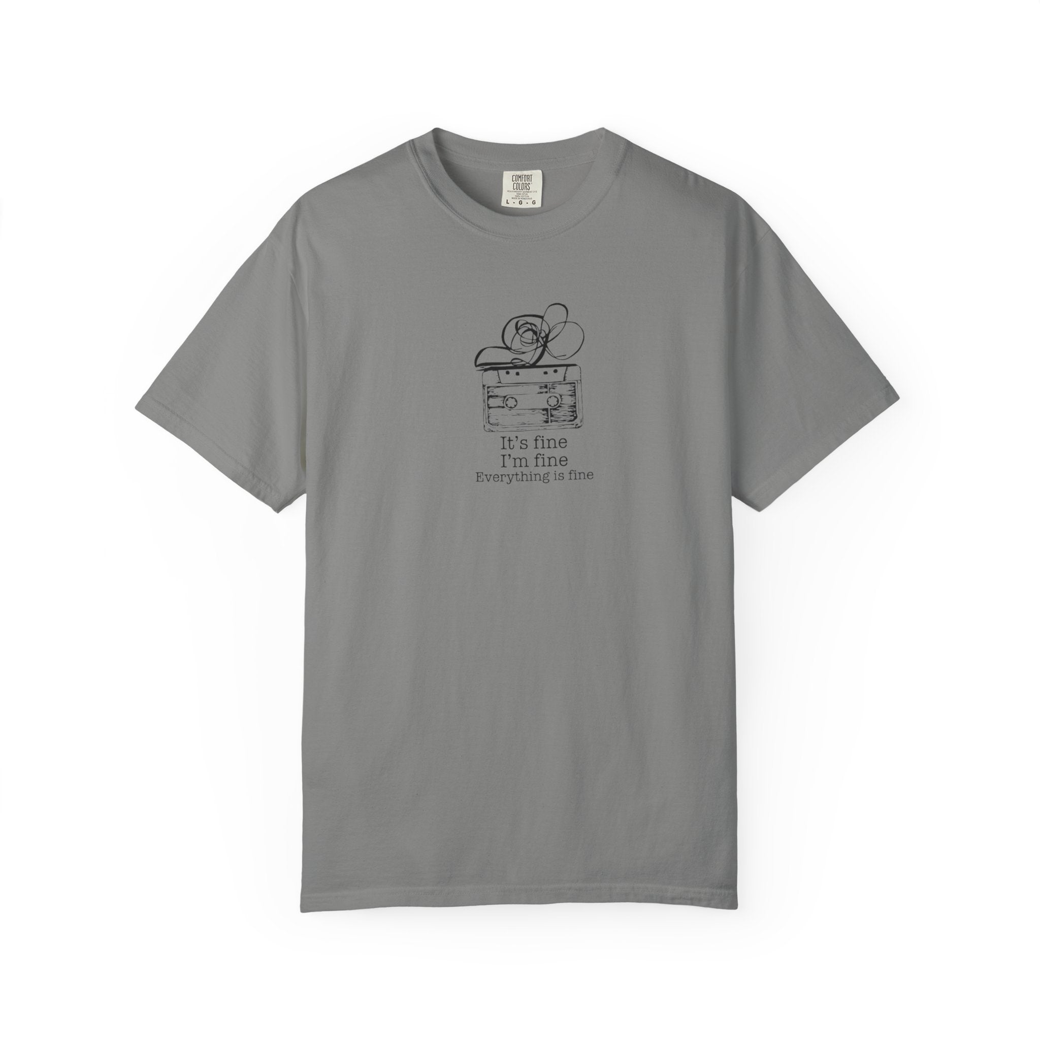 I’m Fine Cassette Tape T-Shirt