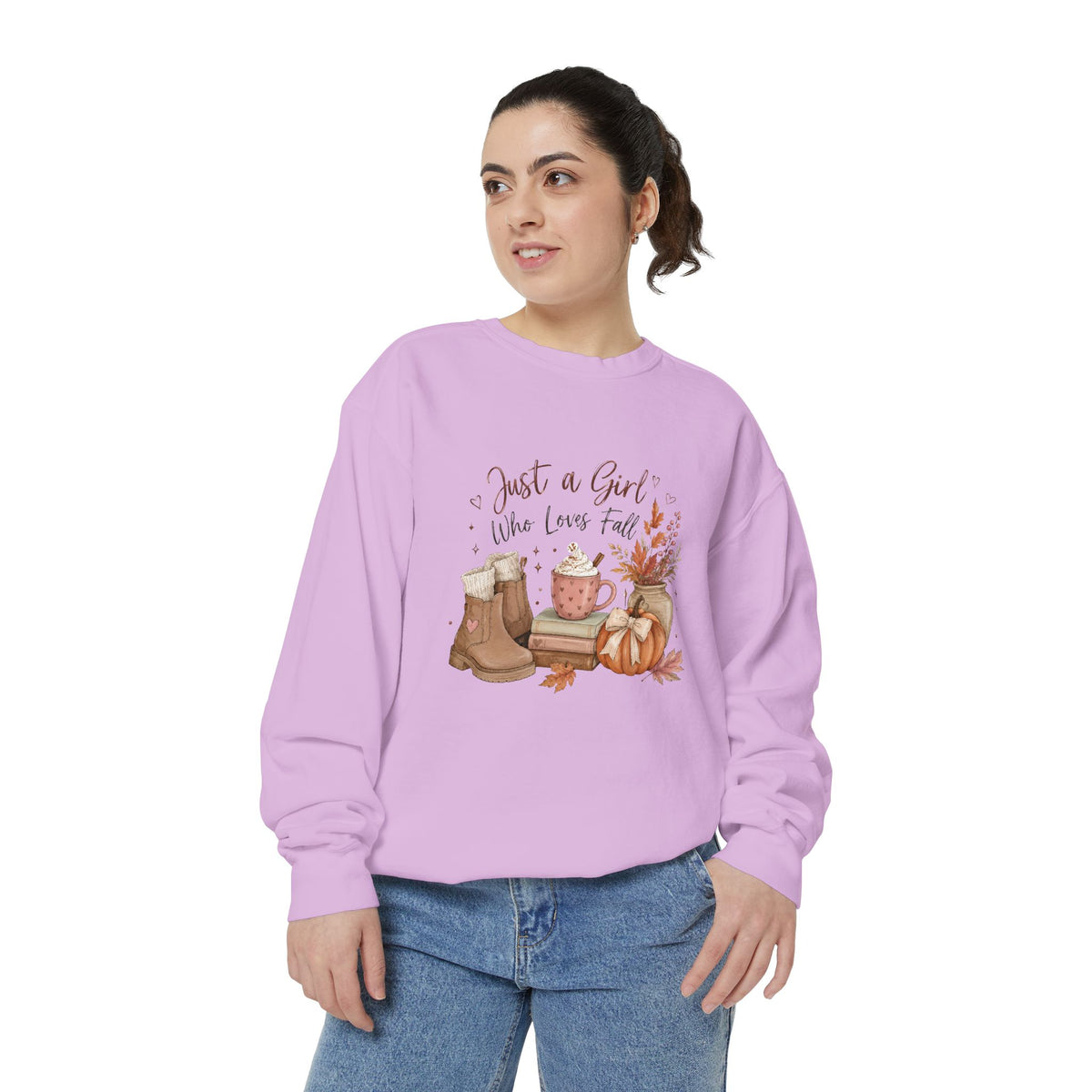 Just a Girl Who Loves Fall Sweater
