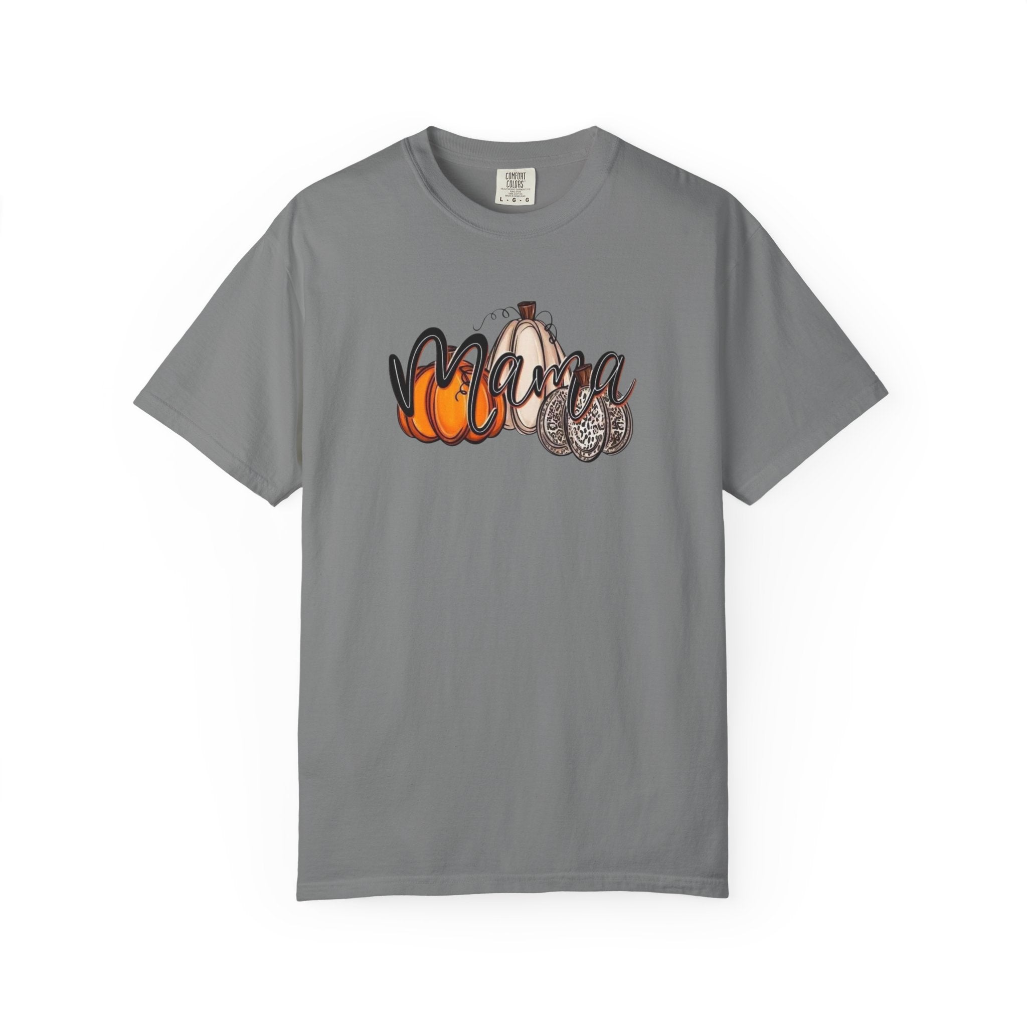 Mama Pumpkin Graphic T-Shirt — Fall Pumpkin Patch Tee